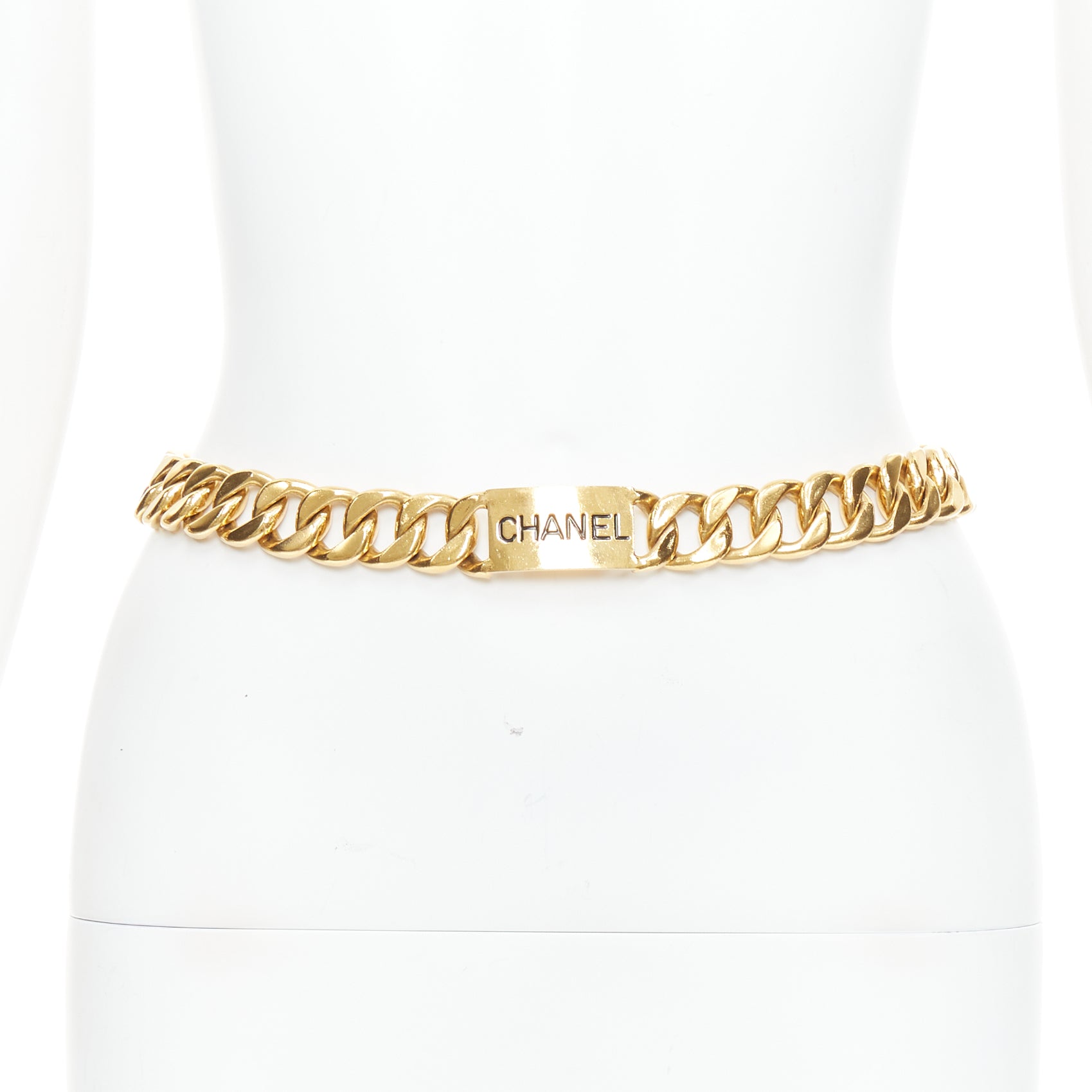 Chanel Gold plated chain belt