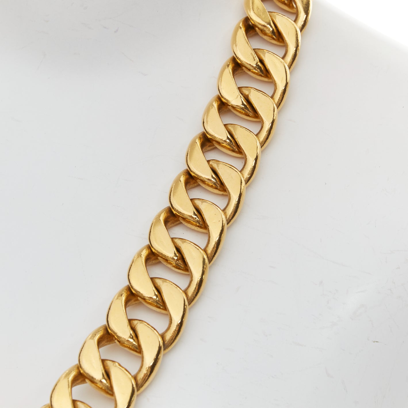 Chanel Gold plated chain belt - Image 6
