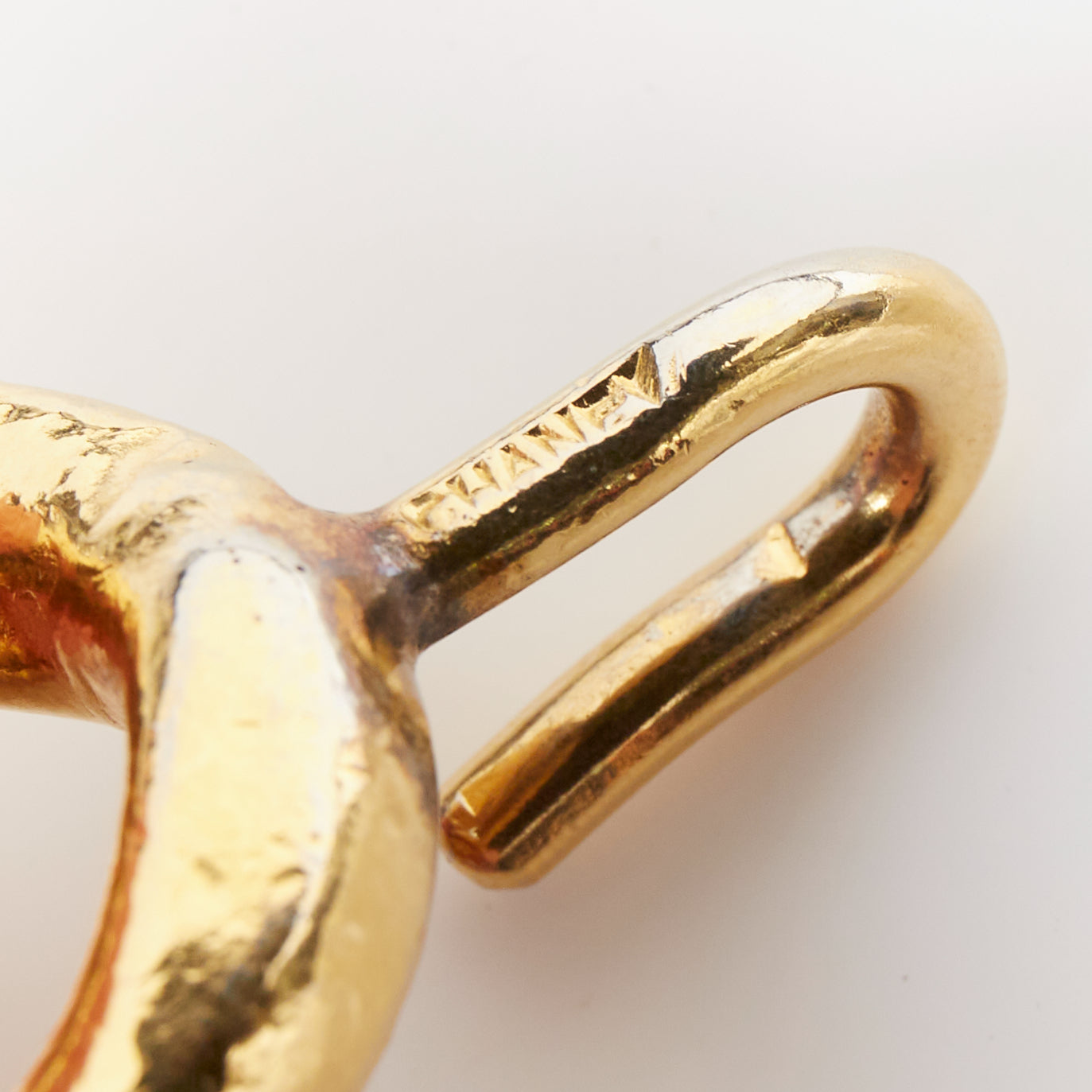 Chanel Gold plated chain belt - Detail 1