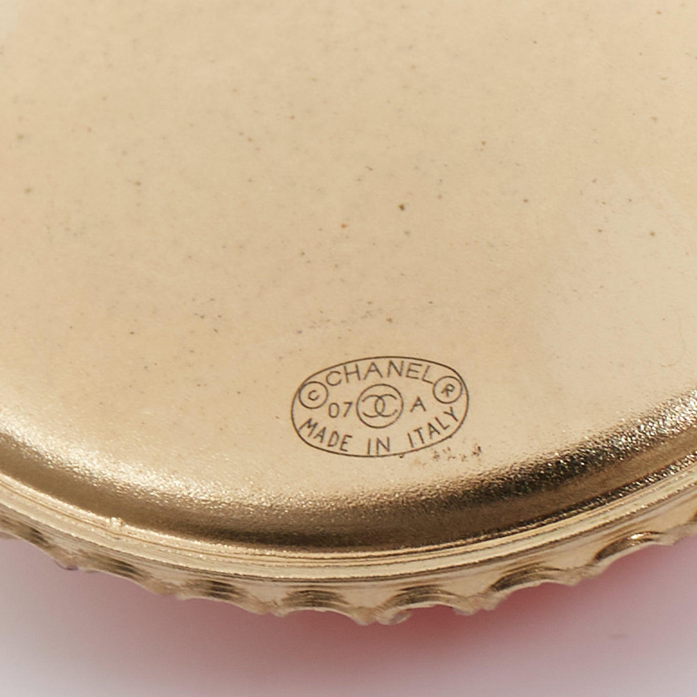 Chanel Red Resin Pin - Image 6