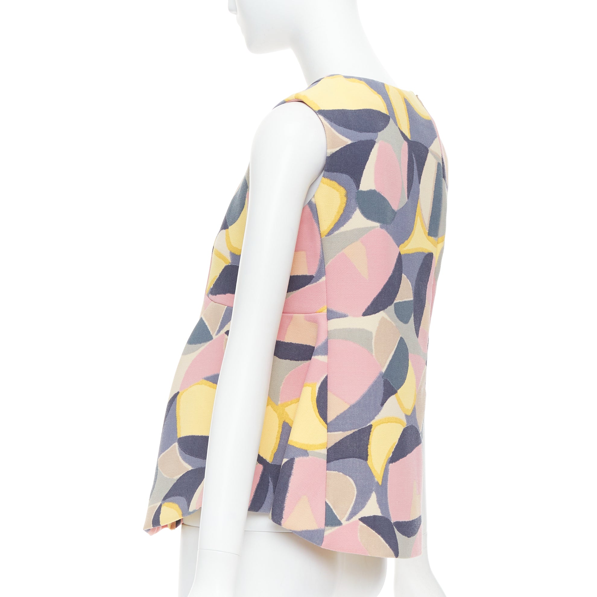 Marni Abstract Peplum Top - Detail 1