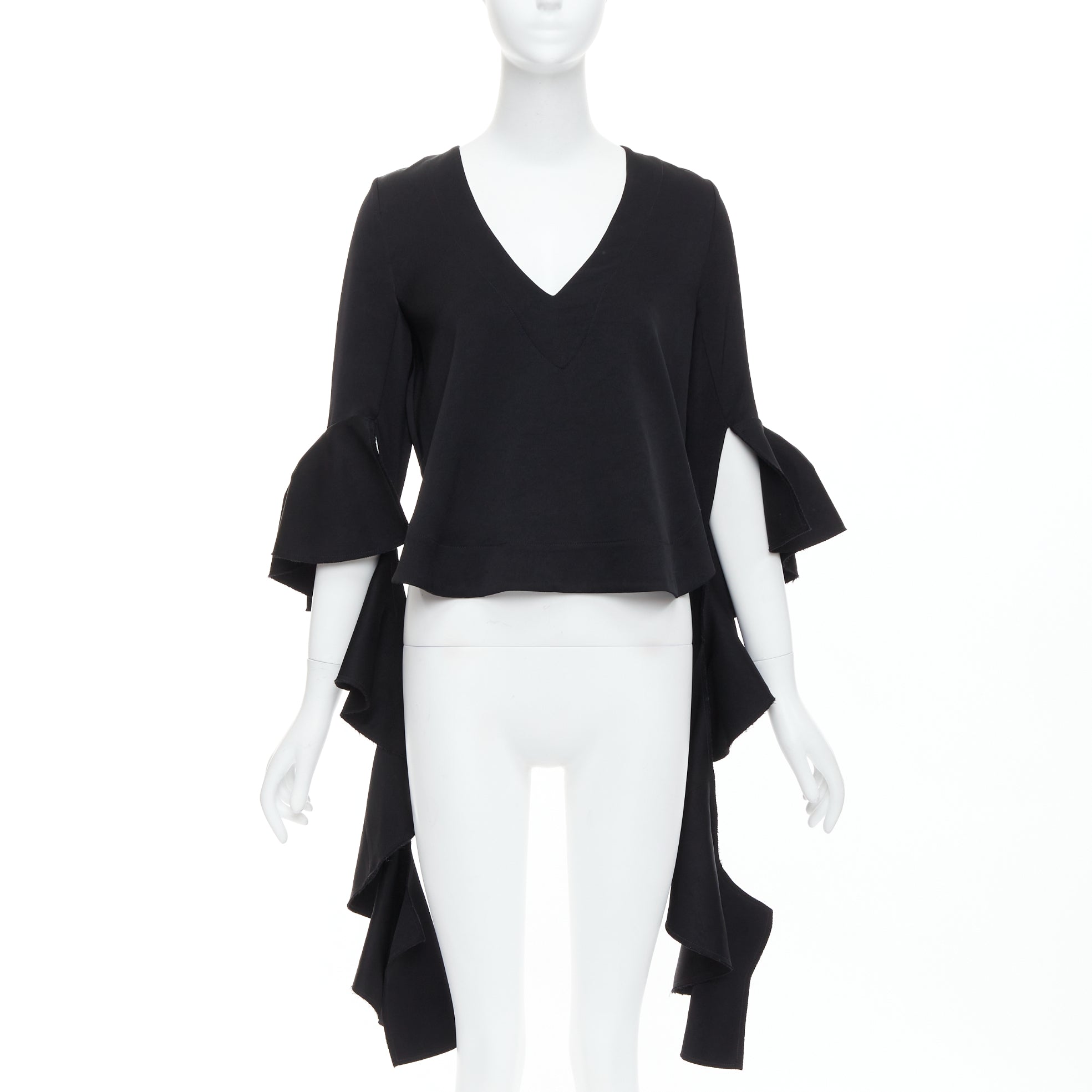 Ellery Cascade Sleeve Top