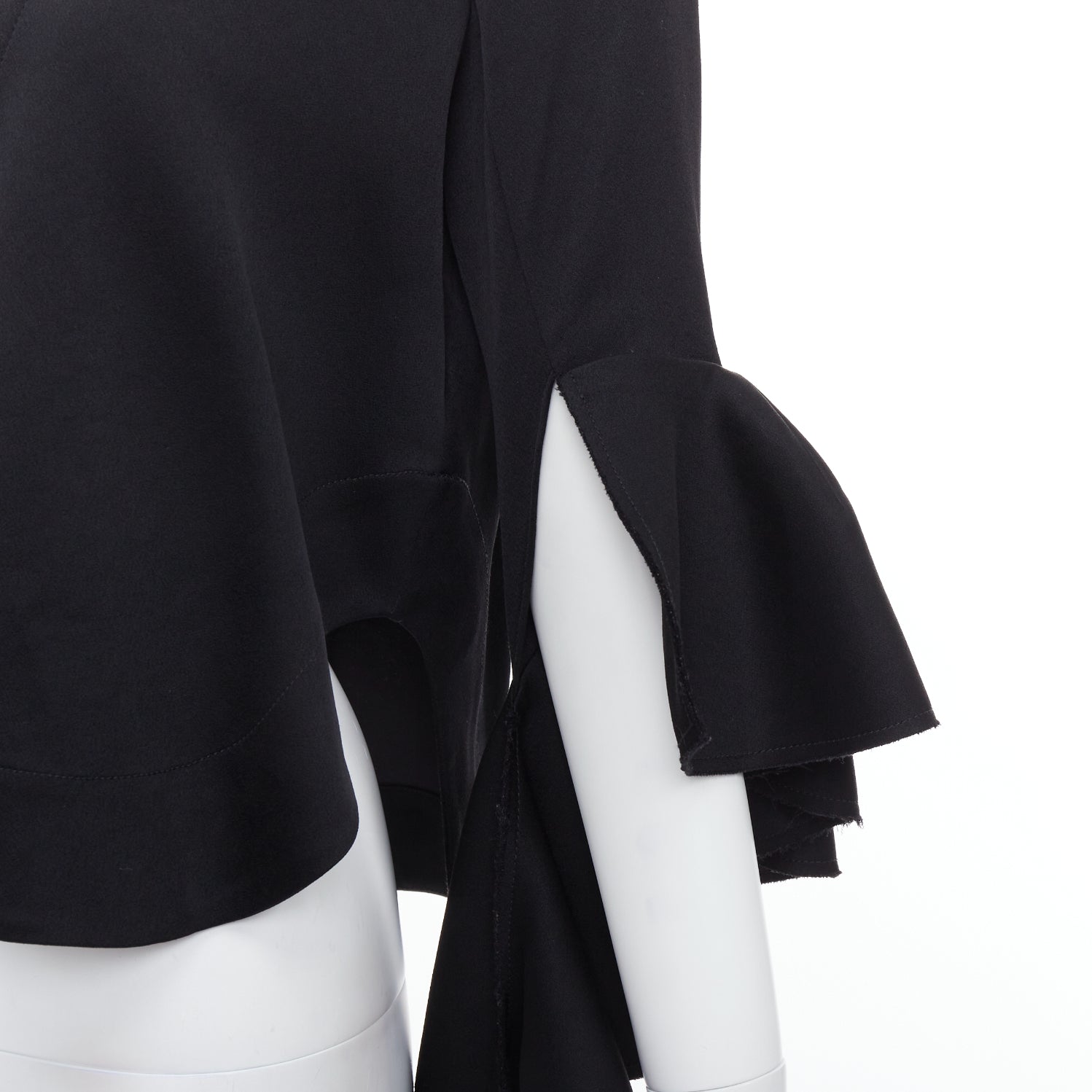 Ellery Cascade Sleeve Top - Back view