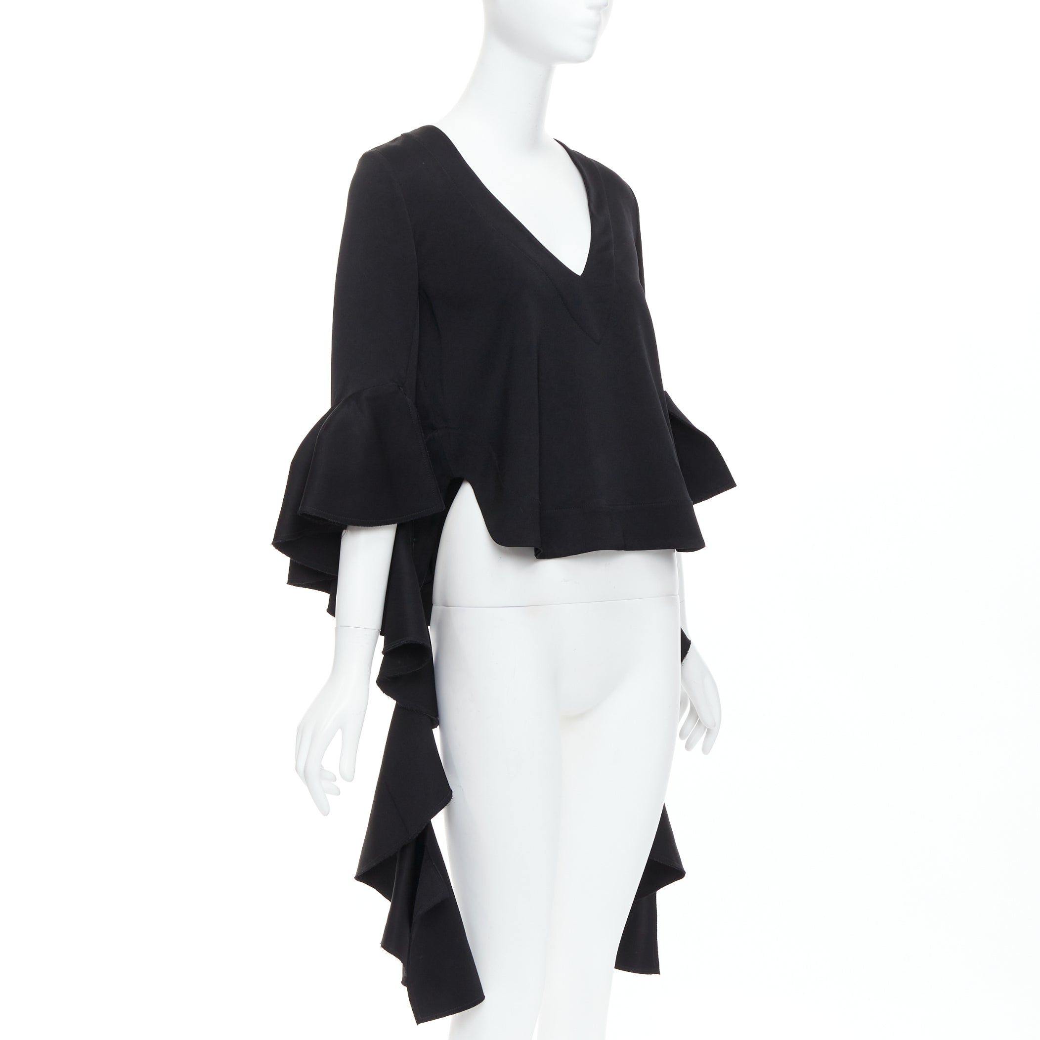 Ellery Cascade Sleeve Top - Image 6