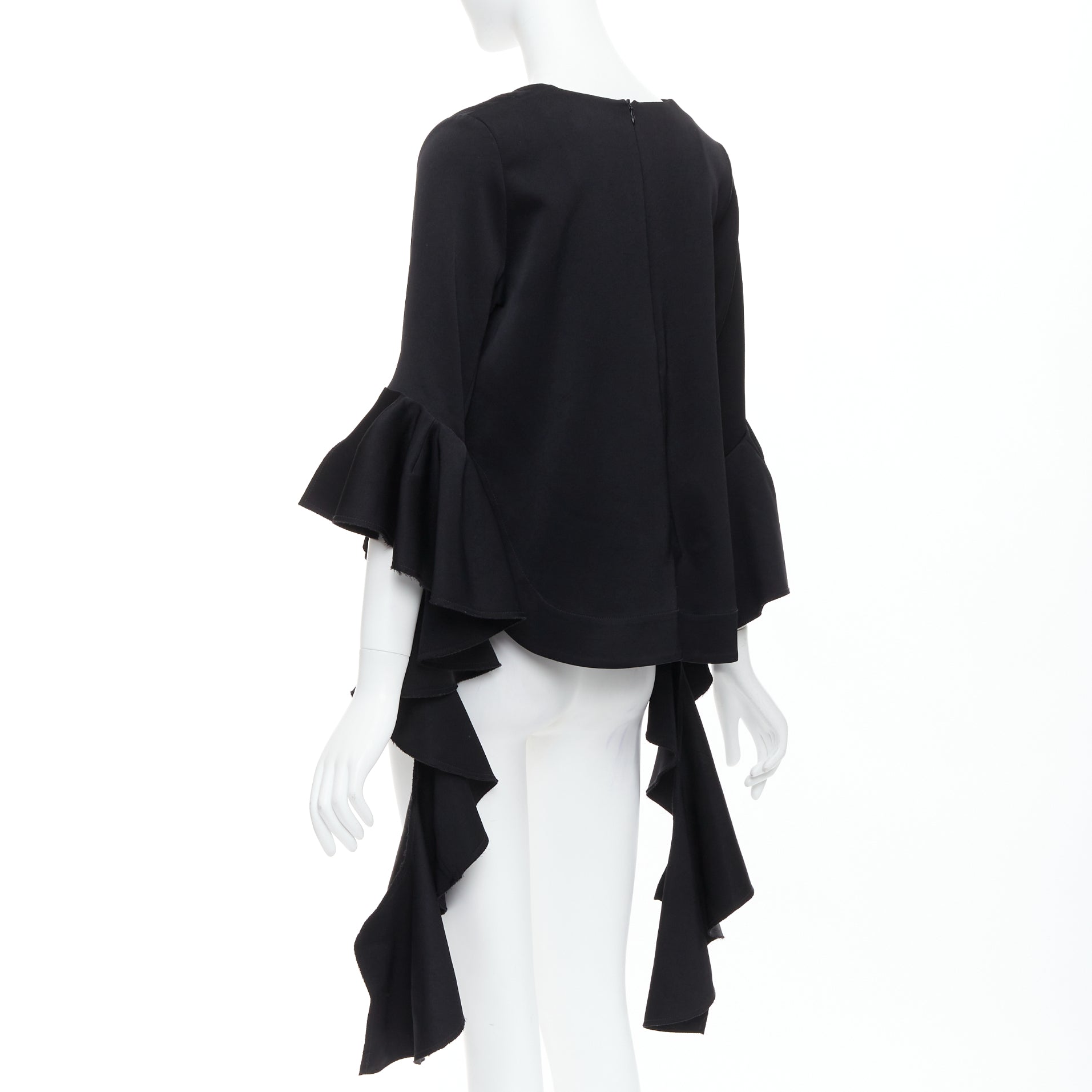 Ellery Cascade Sleeve Top - Detail 1