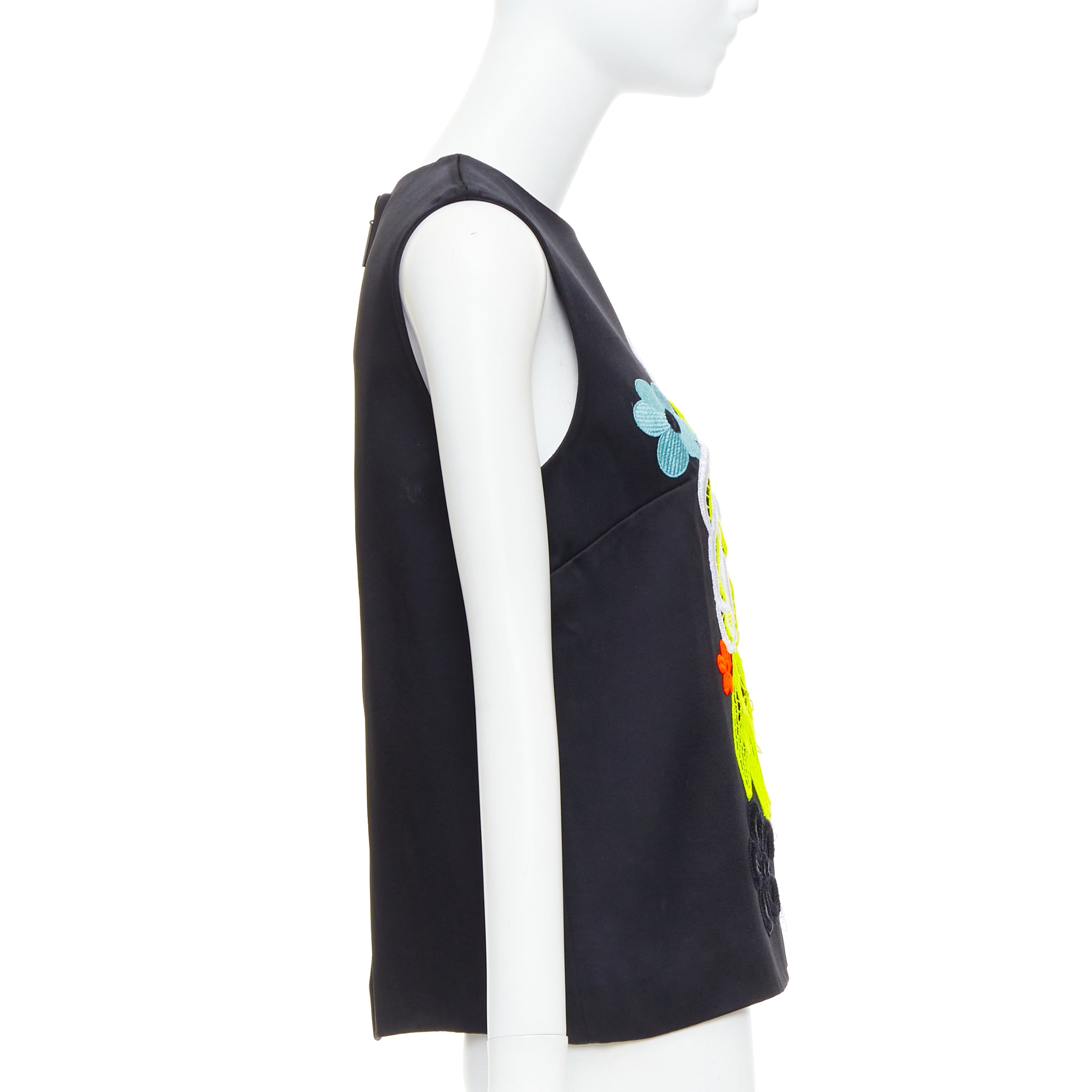 Christopher Kane Neon Floral Vest - 4