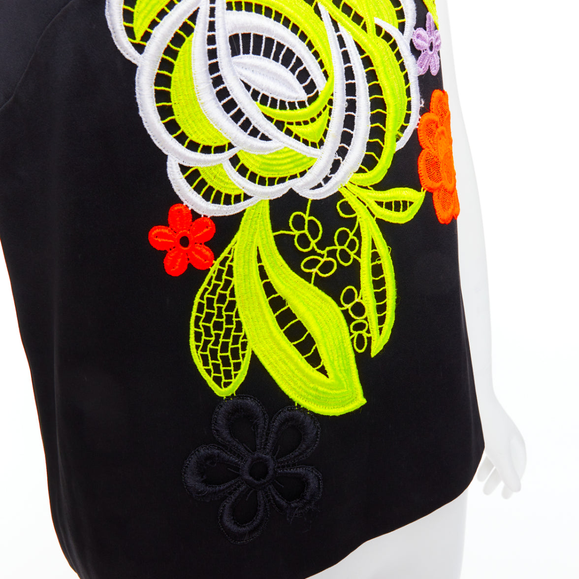 Christopher Kane Neon Floral Vest - Detail 2