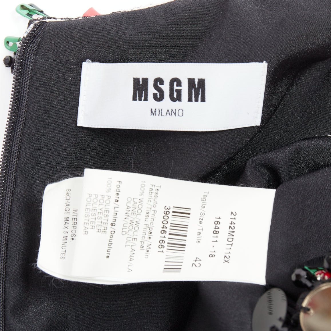 Msgm Embellished Collar Top - Image 10