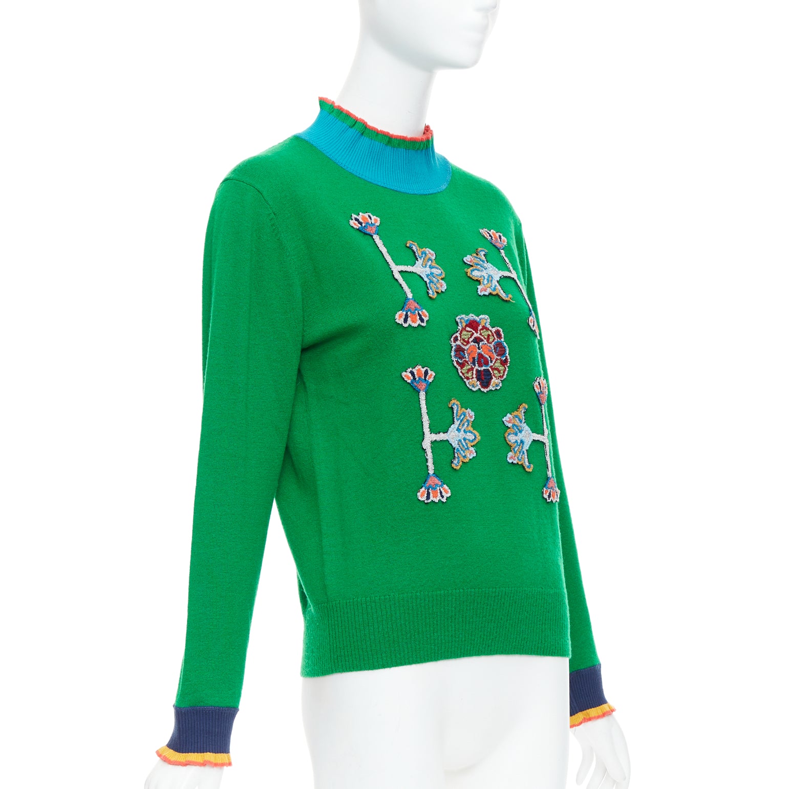 Vivienne Tam Oriental Patch Sweater - Image 6