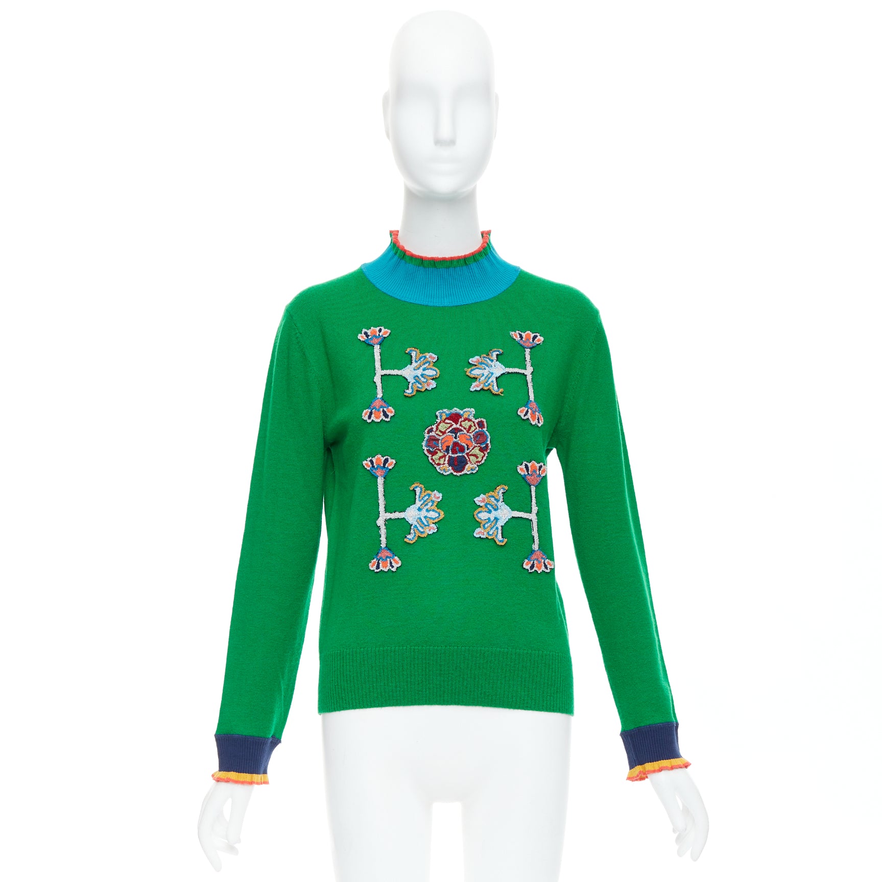 Vivienne Tam Oriental Patch Sweater - Image 10