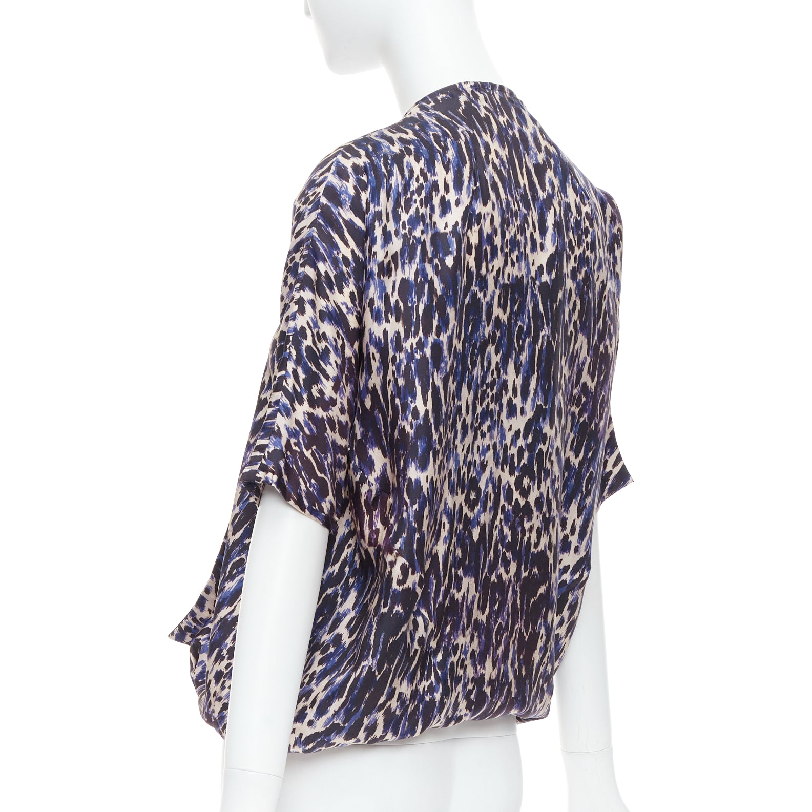 Dries Van Noten Leopard Tie Blouse - Detail 1