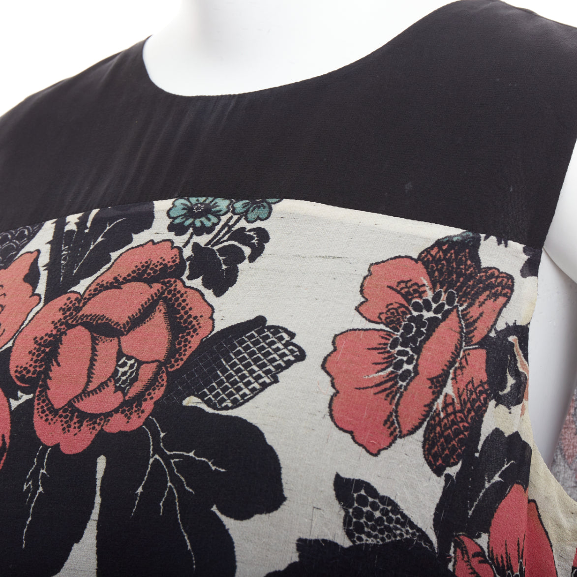 Dries Van Noten Floral Lace Hem Top - Detail 2