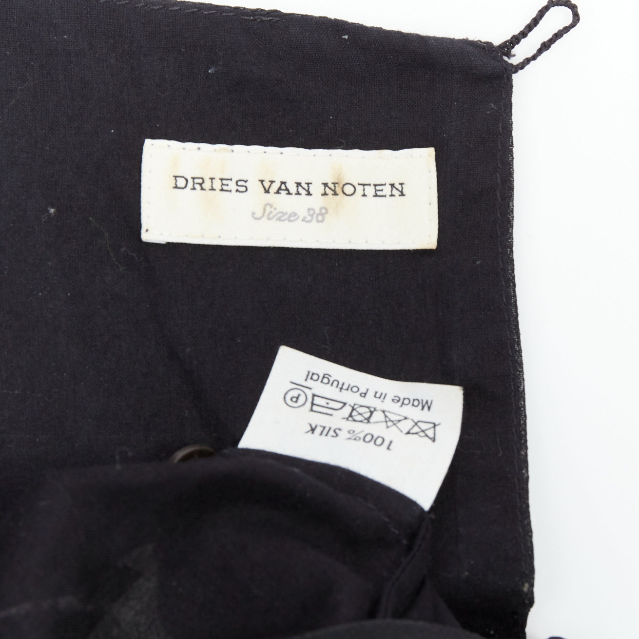 Dries Van Noten Floral Lace Hem Top - Image 10