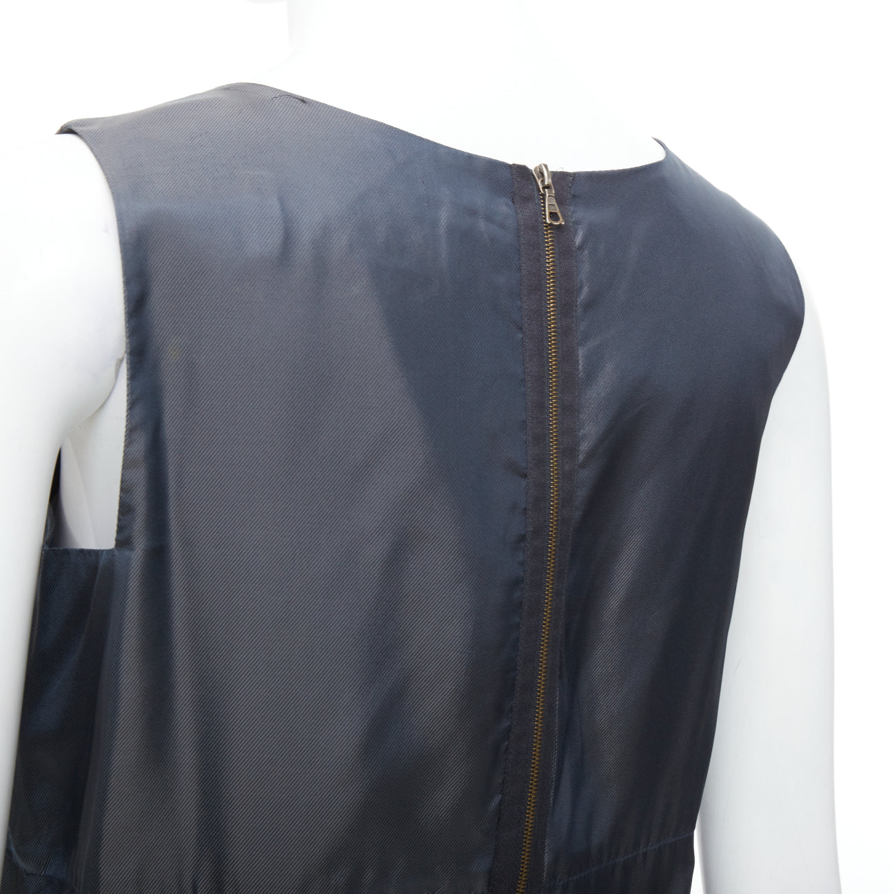 Marni Twill Ruffle Dress - Detail 2