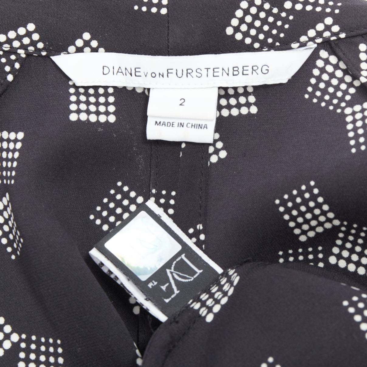 Diane Von Furstenberg Multi Silk Wrap Dress - Image 10