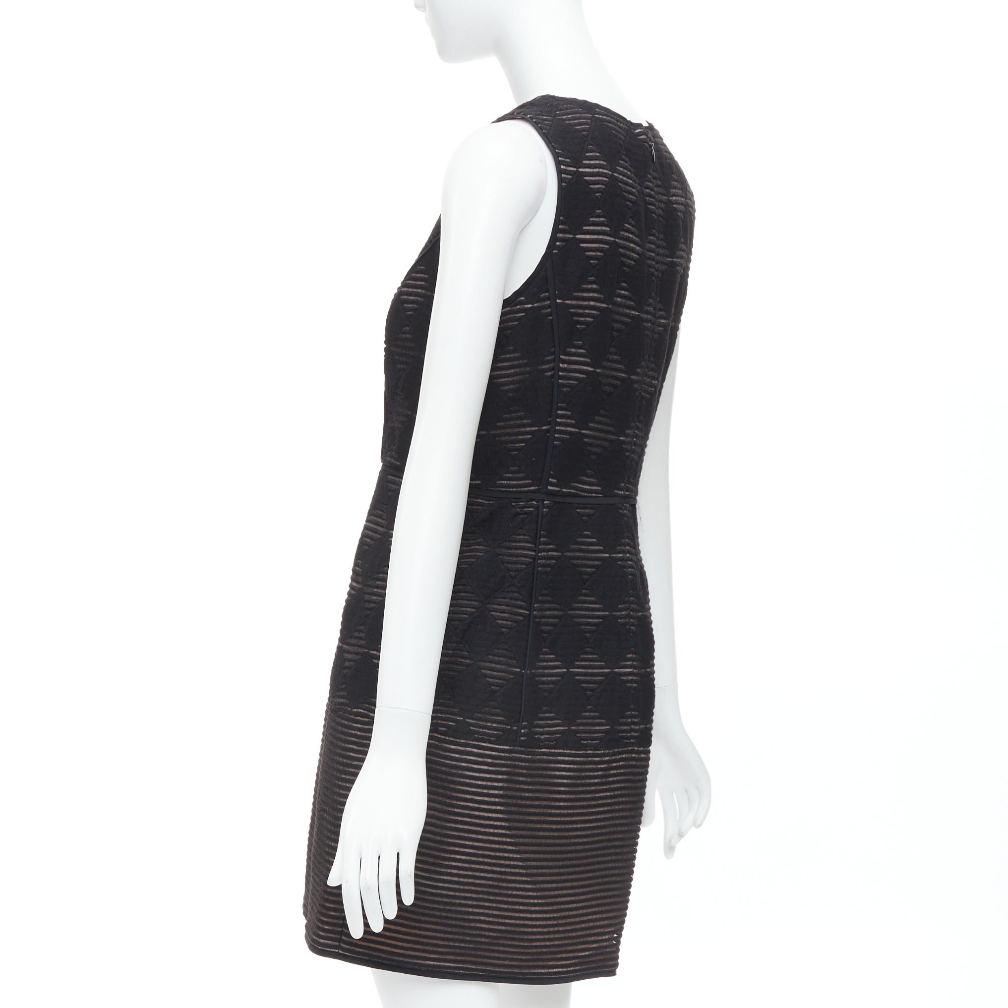 Tibi Checkered Flared Dress - Detail 1