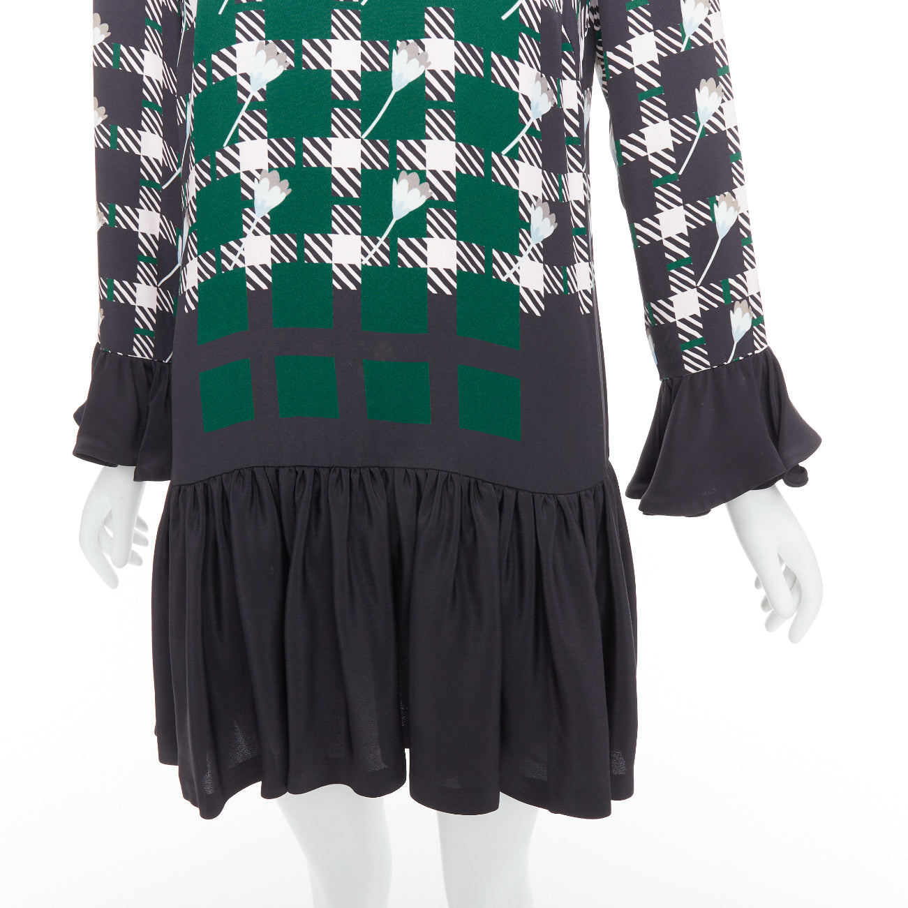 Markus Lupfer Floral Drop Waist - Back view