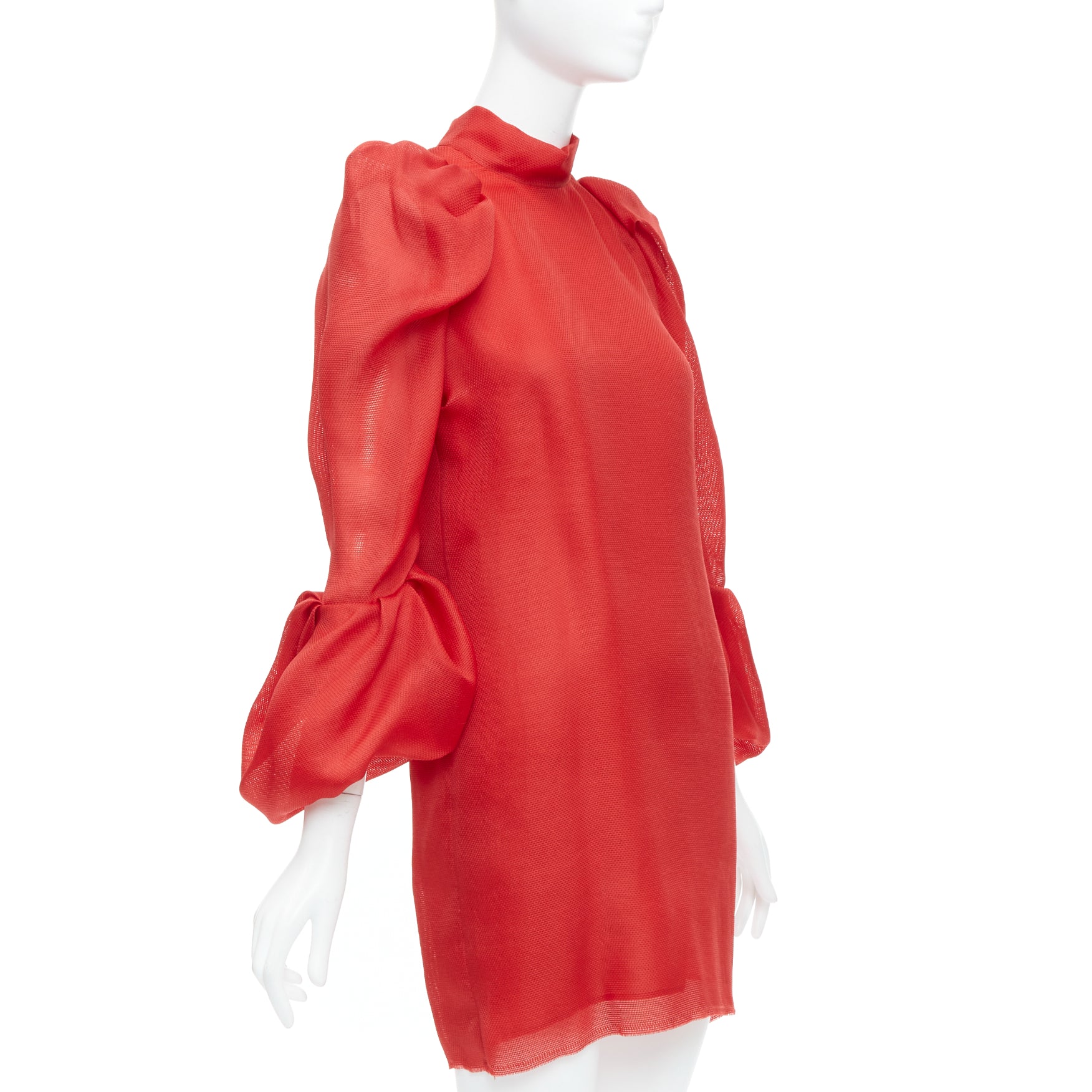 Lanvin Puff Sleeve Dress - Image 6