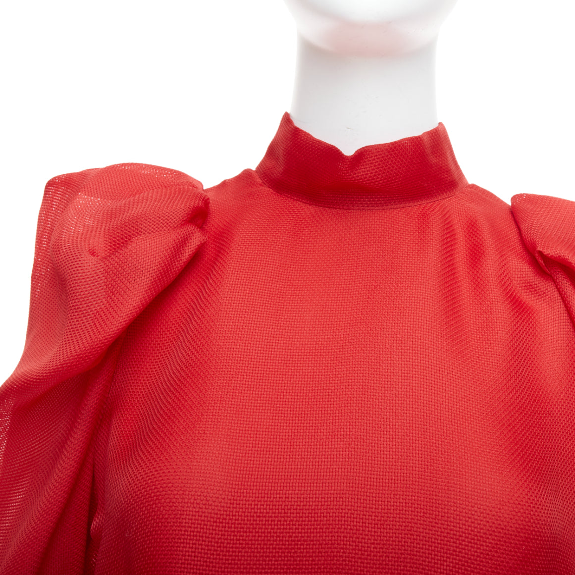 Lanvin Puff Sleeve Dress - Detail 2