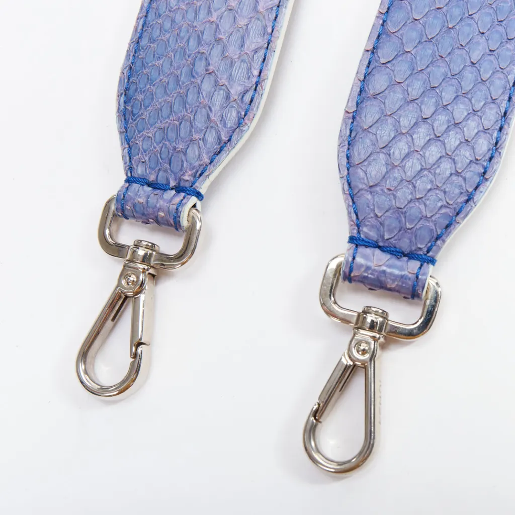 Fendi Karlito Purple Leather Good - Model View