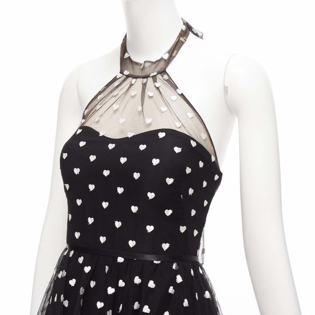 Marchesa Heart Tiered Gown - Back view