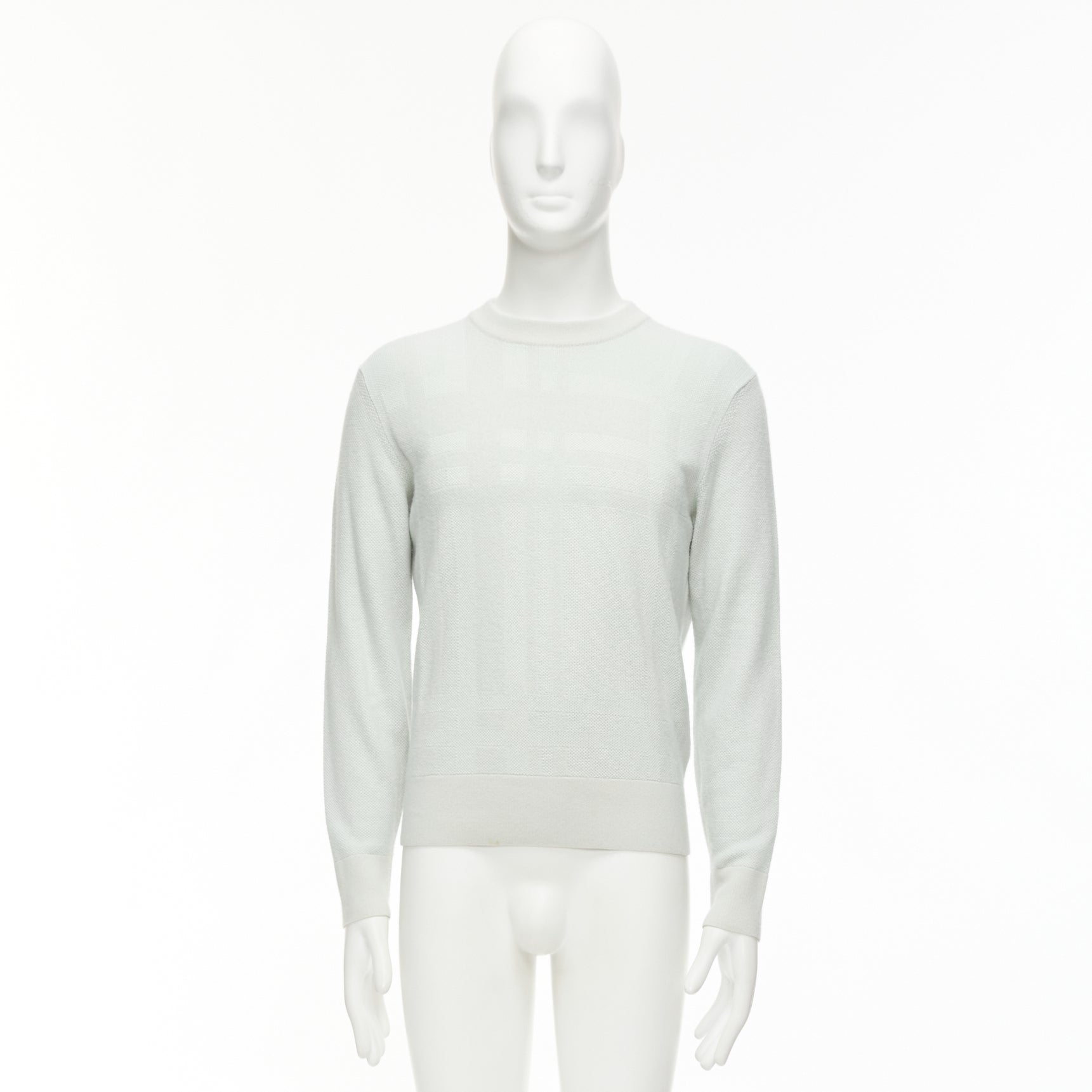 Loro Piana Checkered Knit Sweater - Image 11