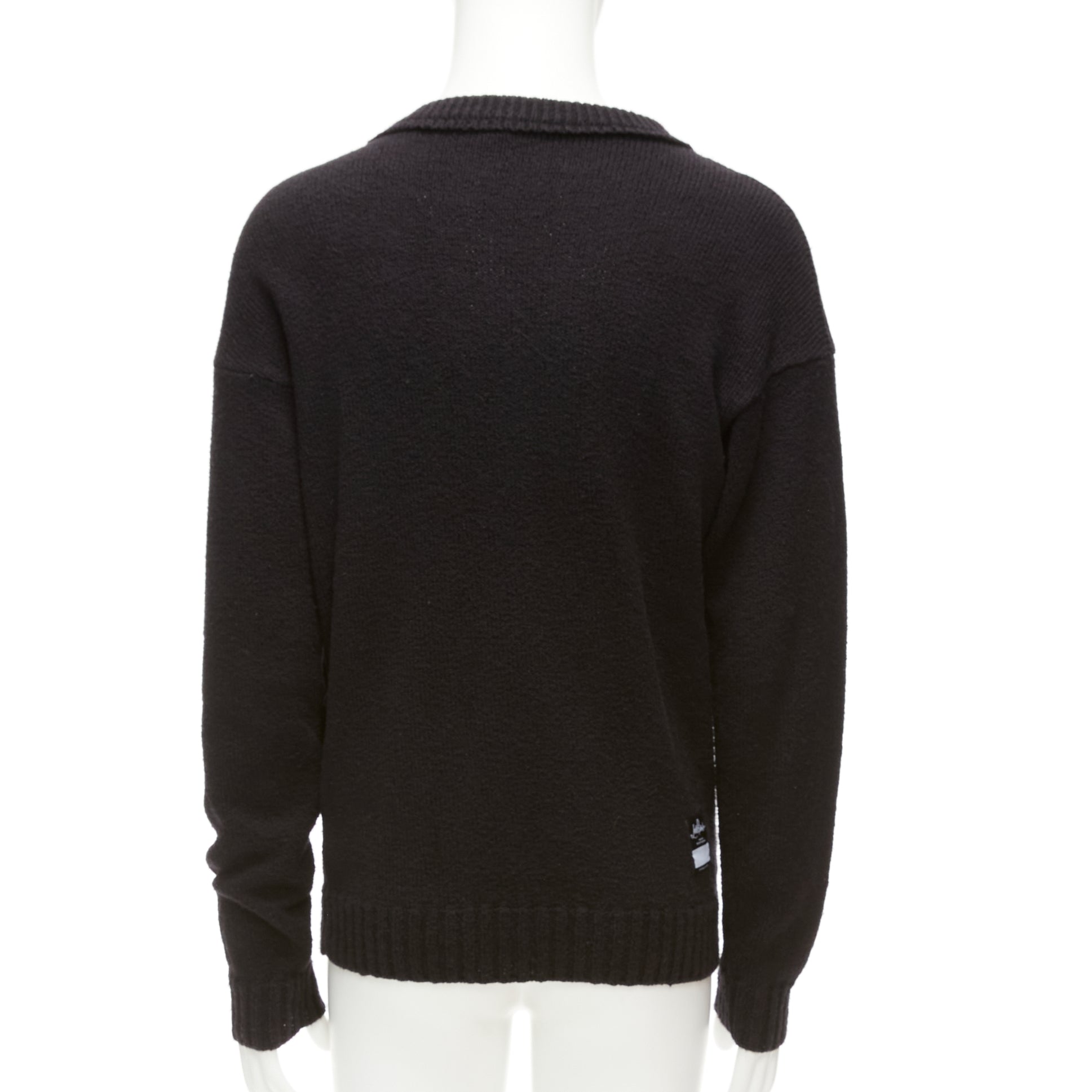 Loro Piana Logo Tab Knit Sweater - Side view
