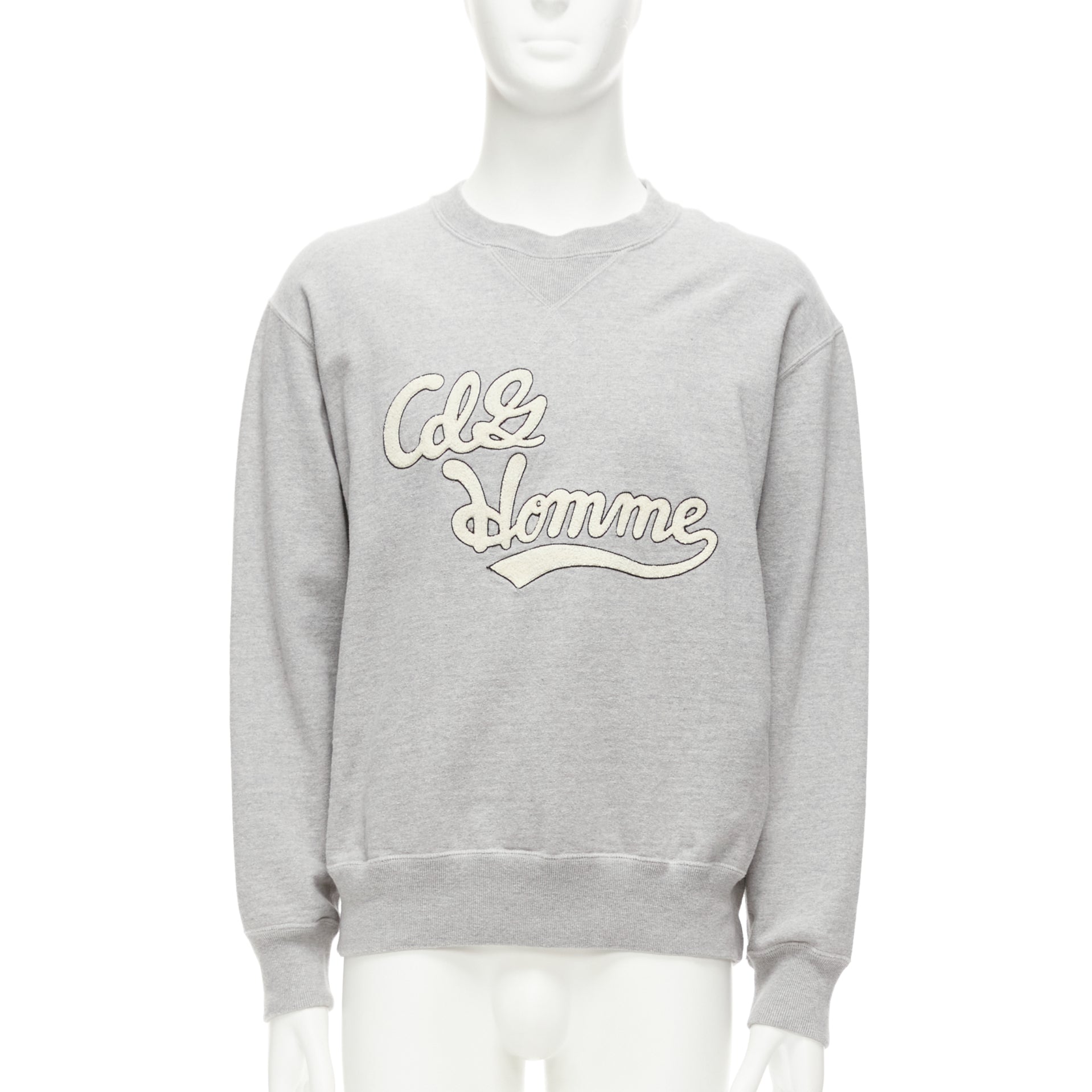 Comme Des Garcons Logo Varsity Sweatshirt