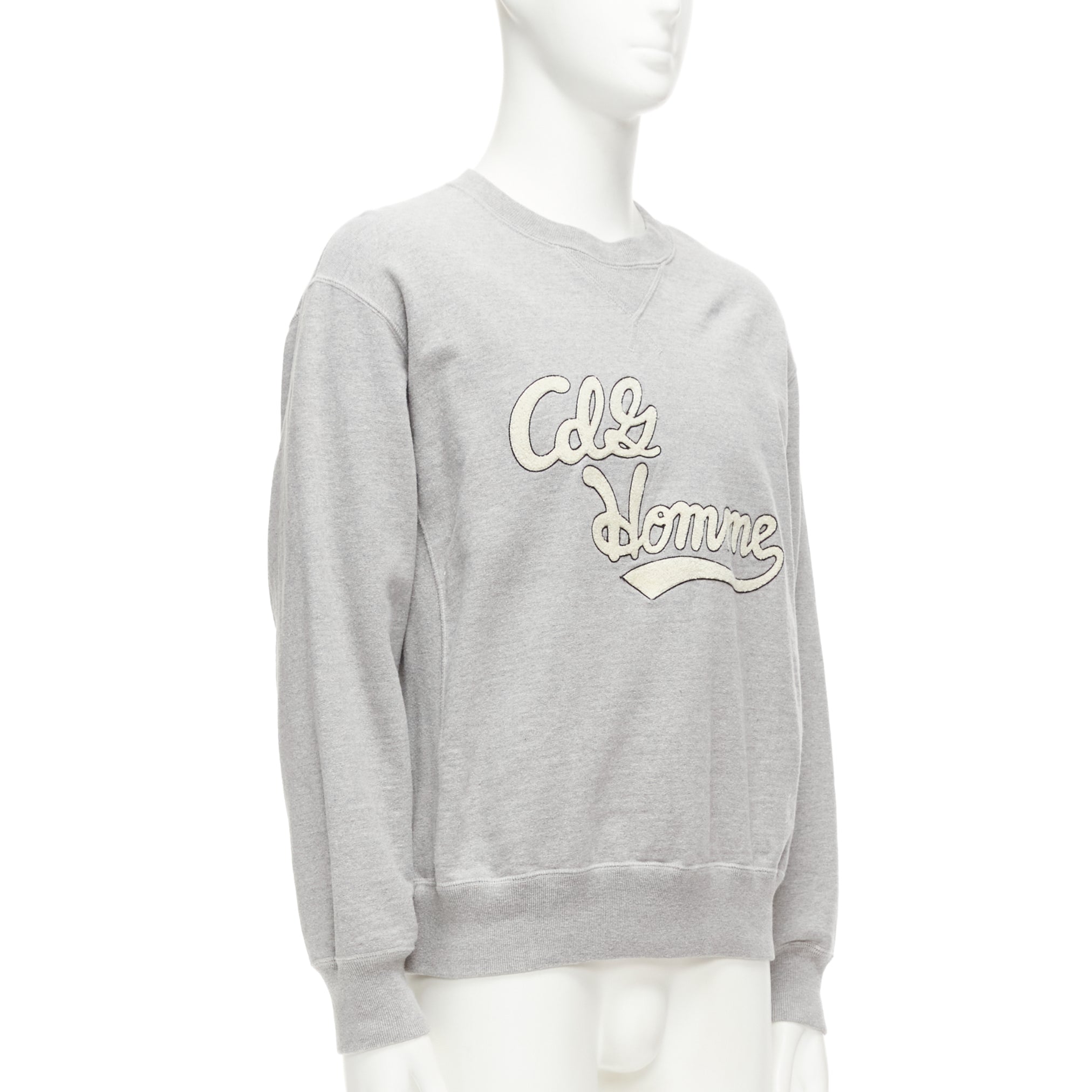 Comme Des Garcons Logo Varsity Sweatshirt - Image 6