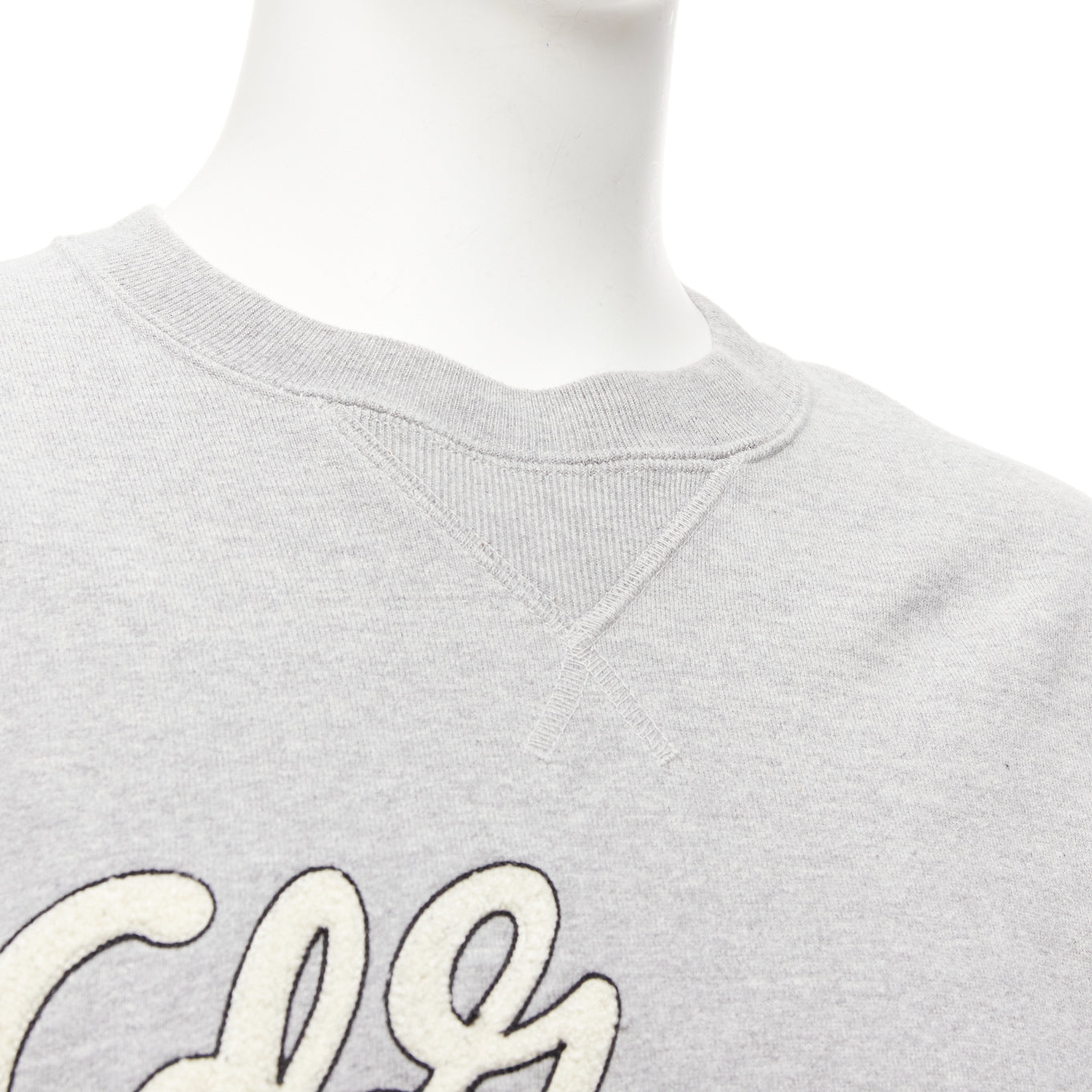 Comme Des Garcons Logo Varsity Sweatshirt - Detail 2