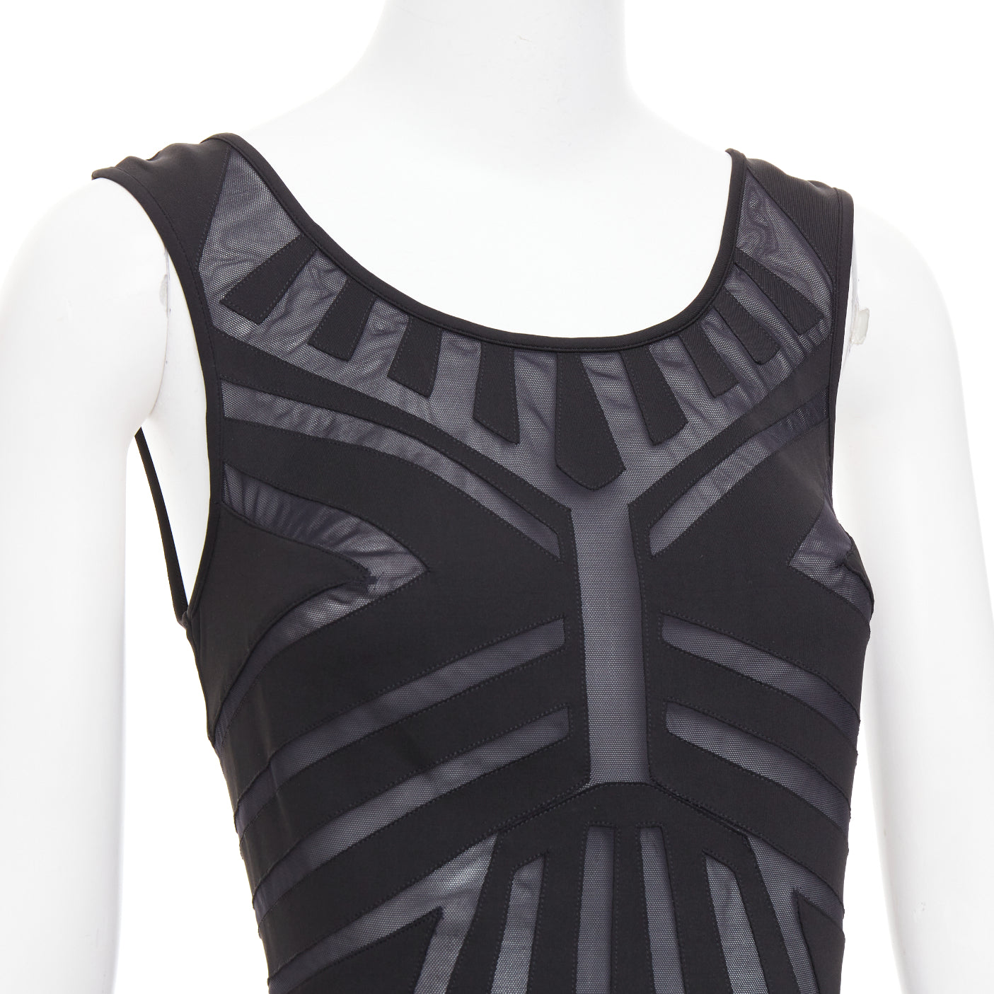 La Perla Contour Panels Dress - Back view