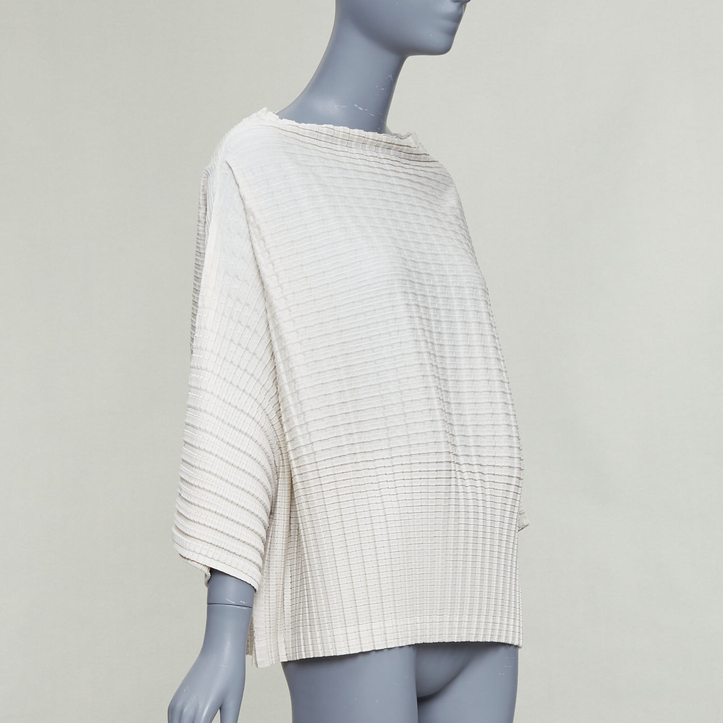 Issey Miyake Crinkled Batwing Top - Image 6