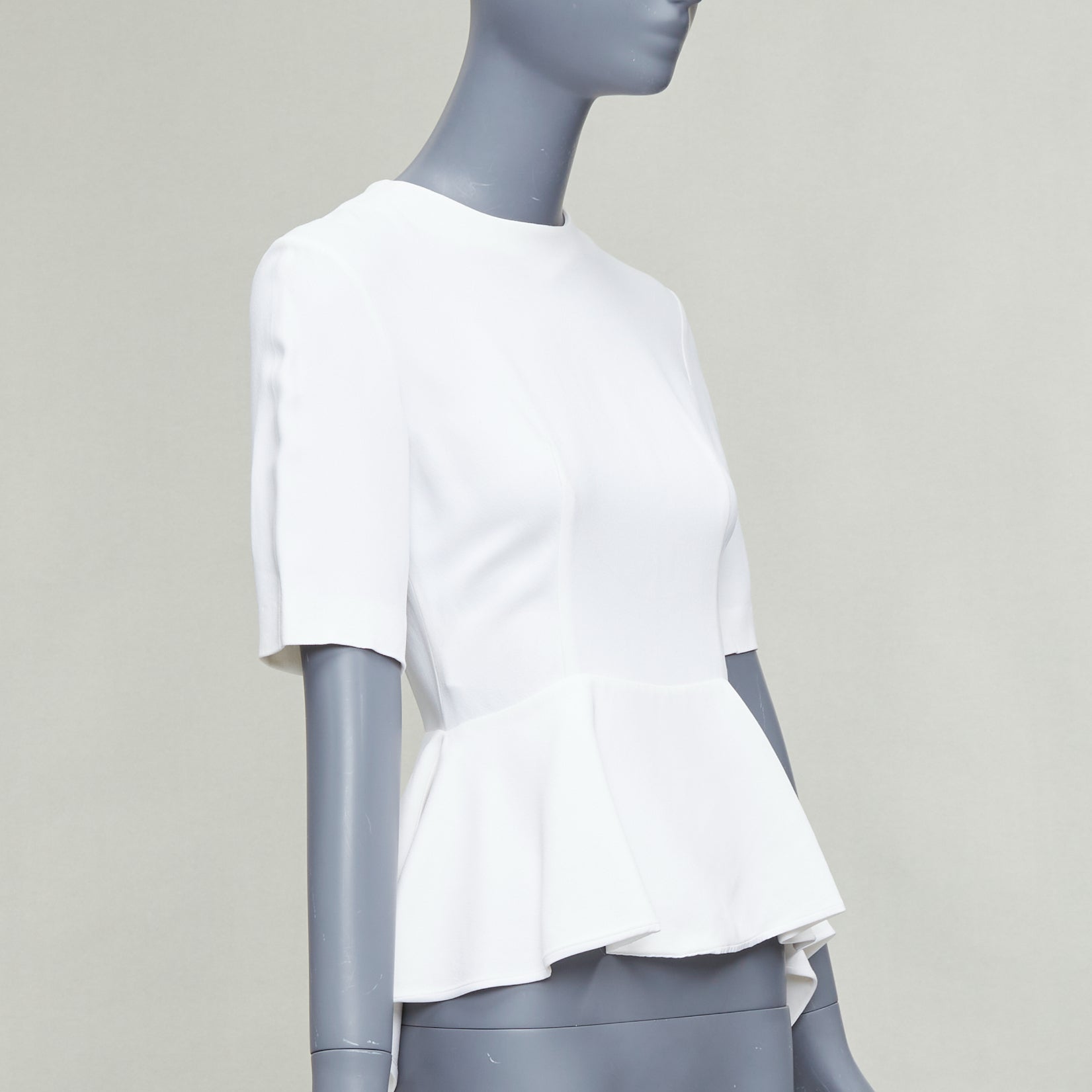 Miu Miu Peplum Sleeve Top - Image 6