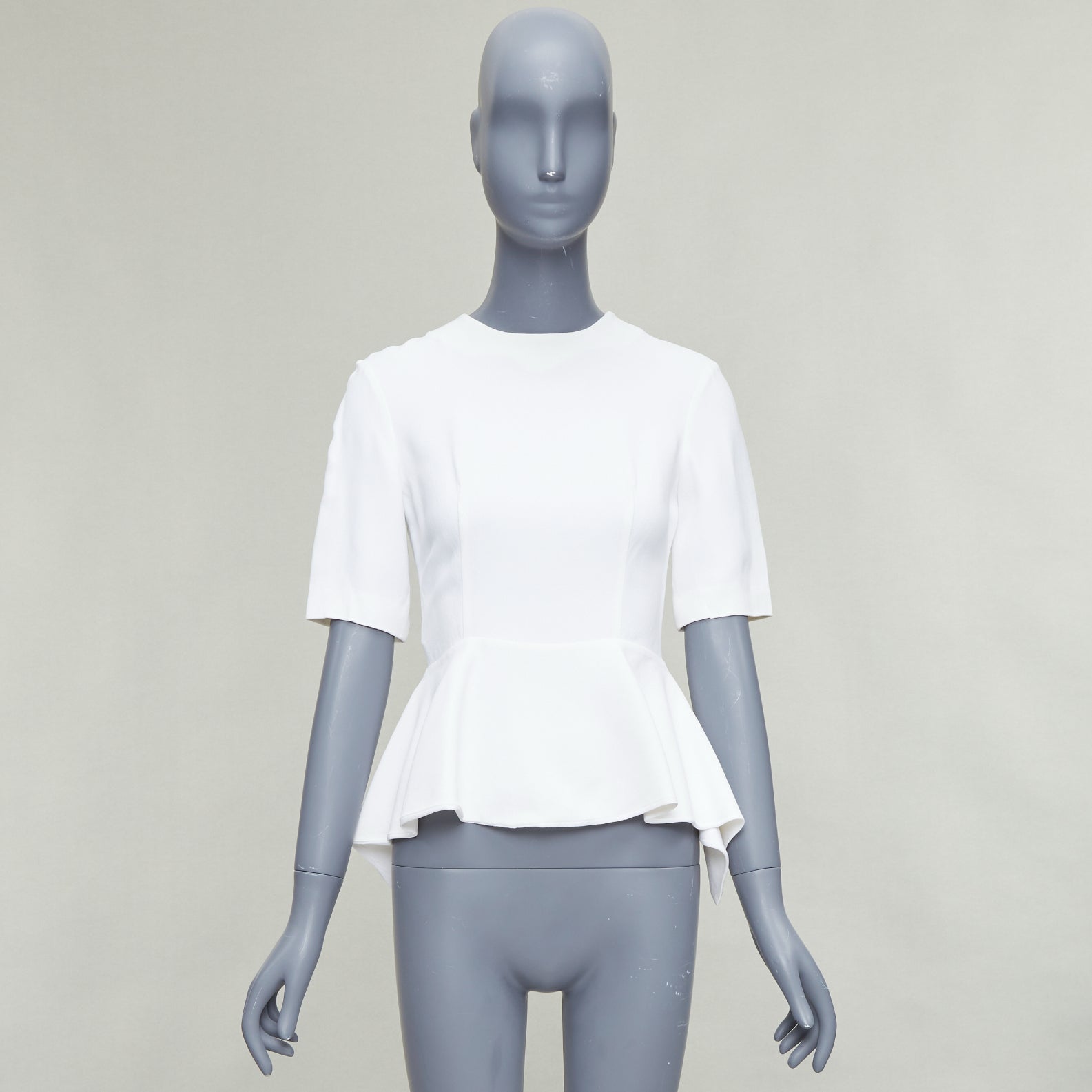 Miu Miu Peplum Sleeve Top - Image 11