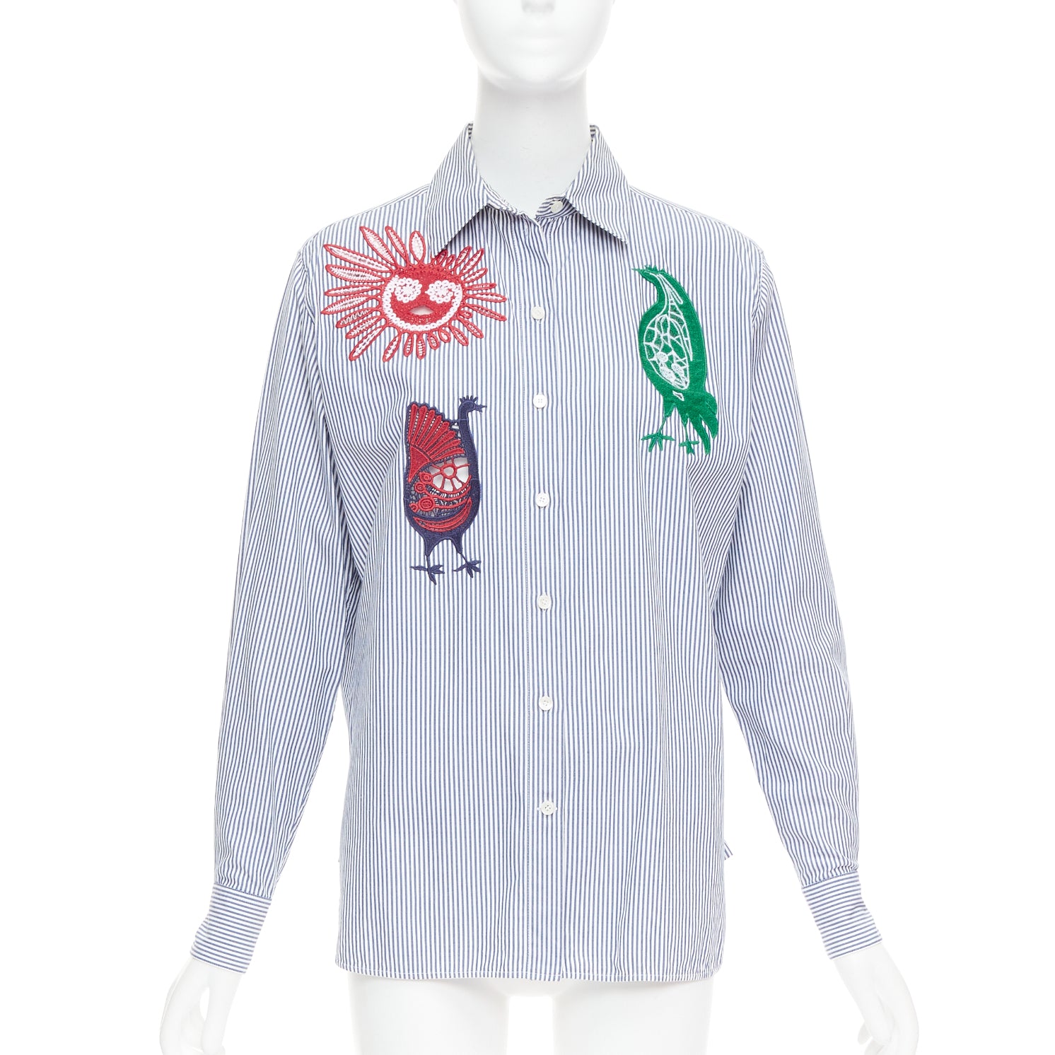 Celine Crochet Detail Shirt