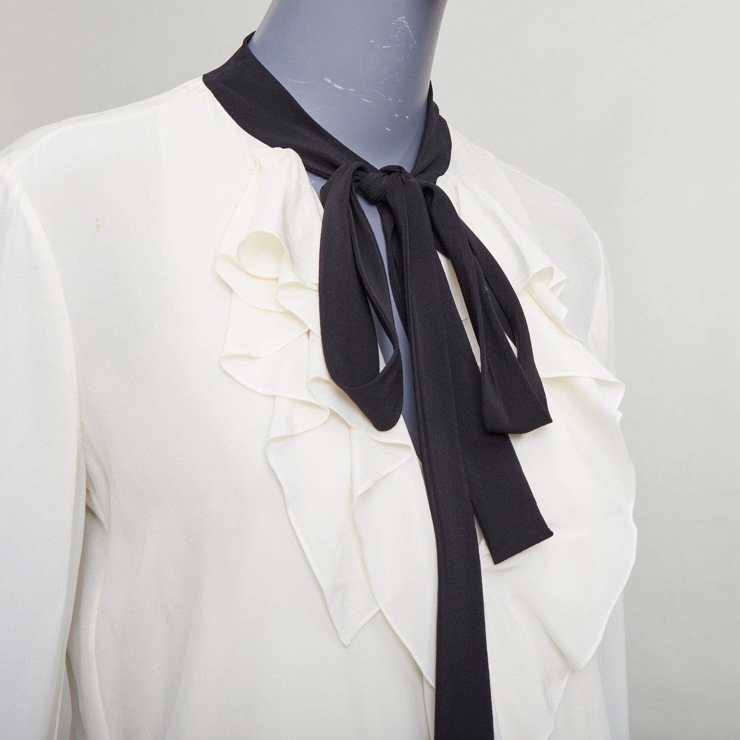 Chloe Tie Neck Blouse - Back view