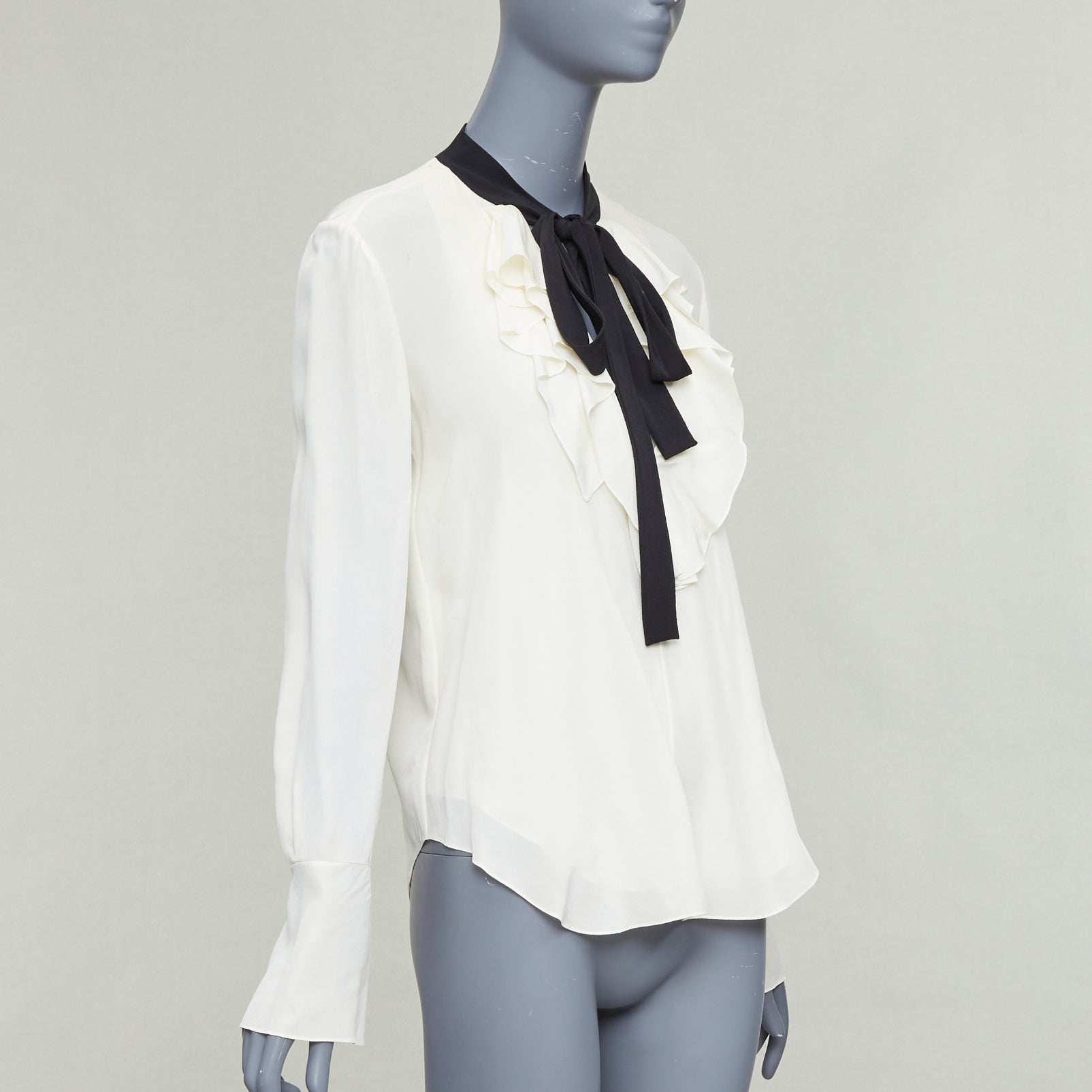 Chloe Tie Neck Blouse - Image 6