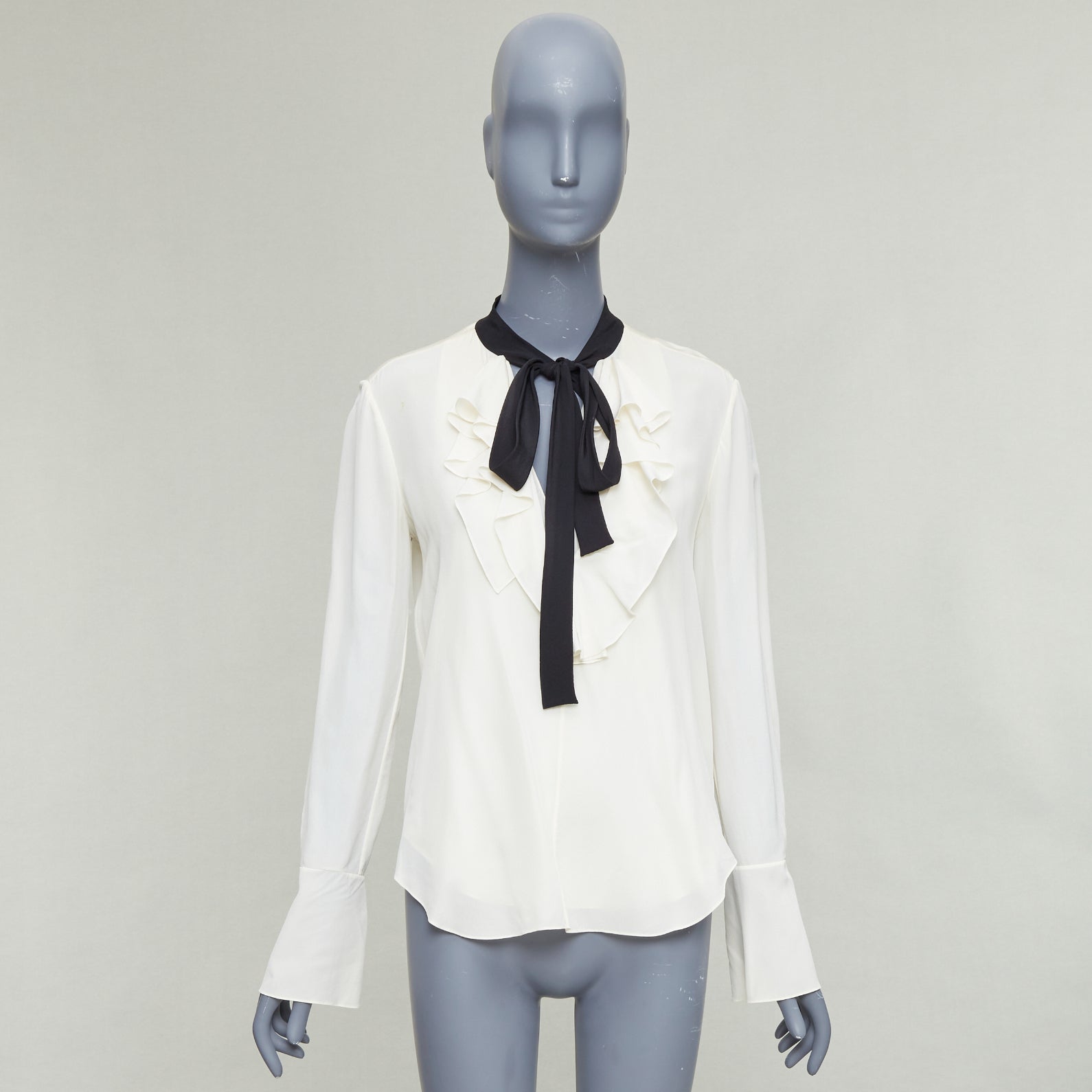Chloe Tie Neck Blouse - Image 11