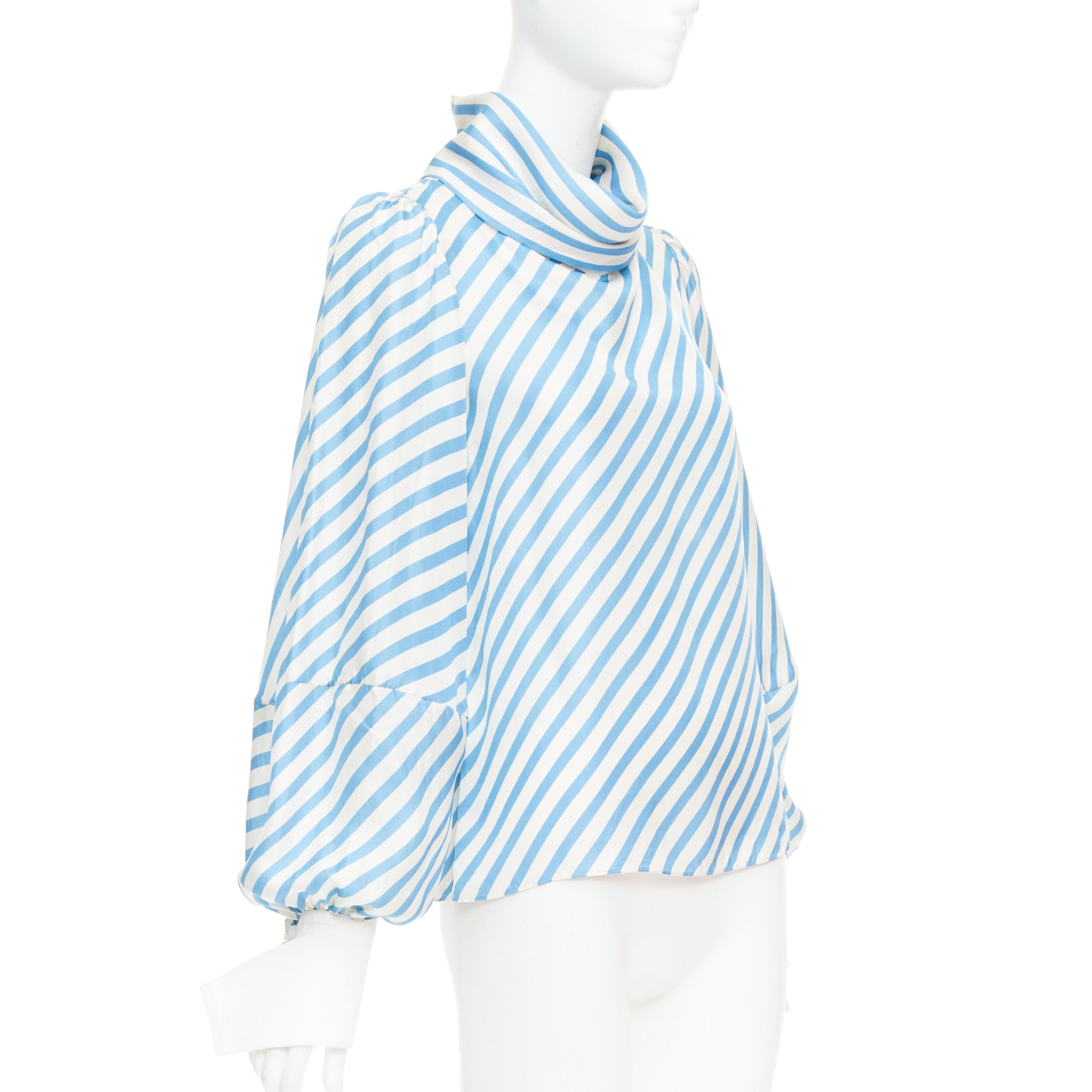 Monse Bias Puff Blouse - Image 6
