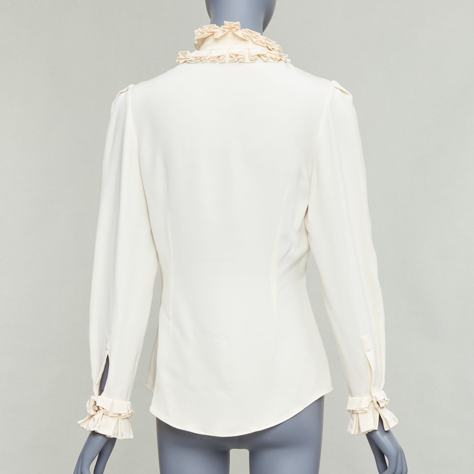 Alexander Mcqueen Victorian Darted Blouse - Side view