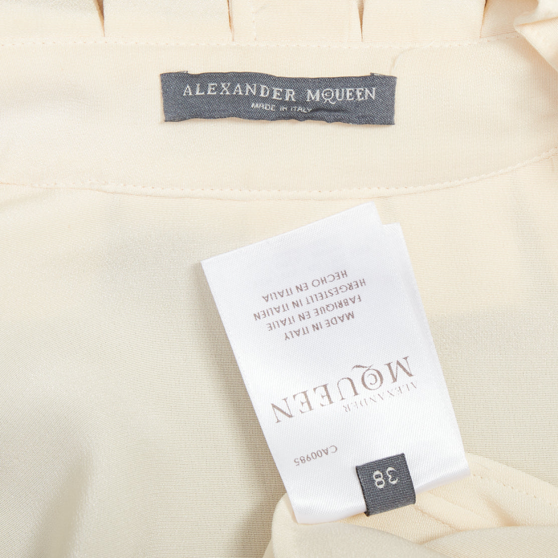 Alexander Mcqueen Victorian Darted Blouse - Image 10