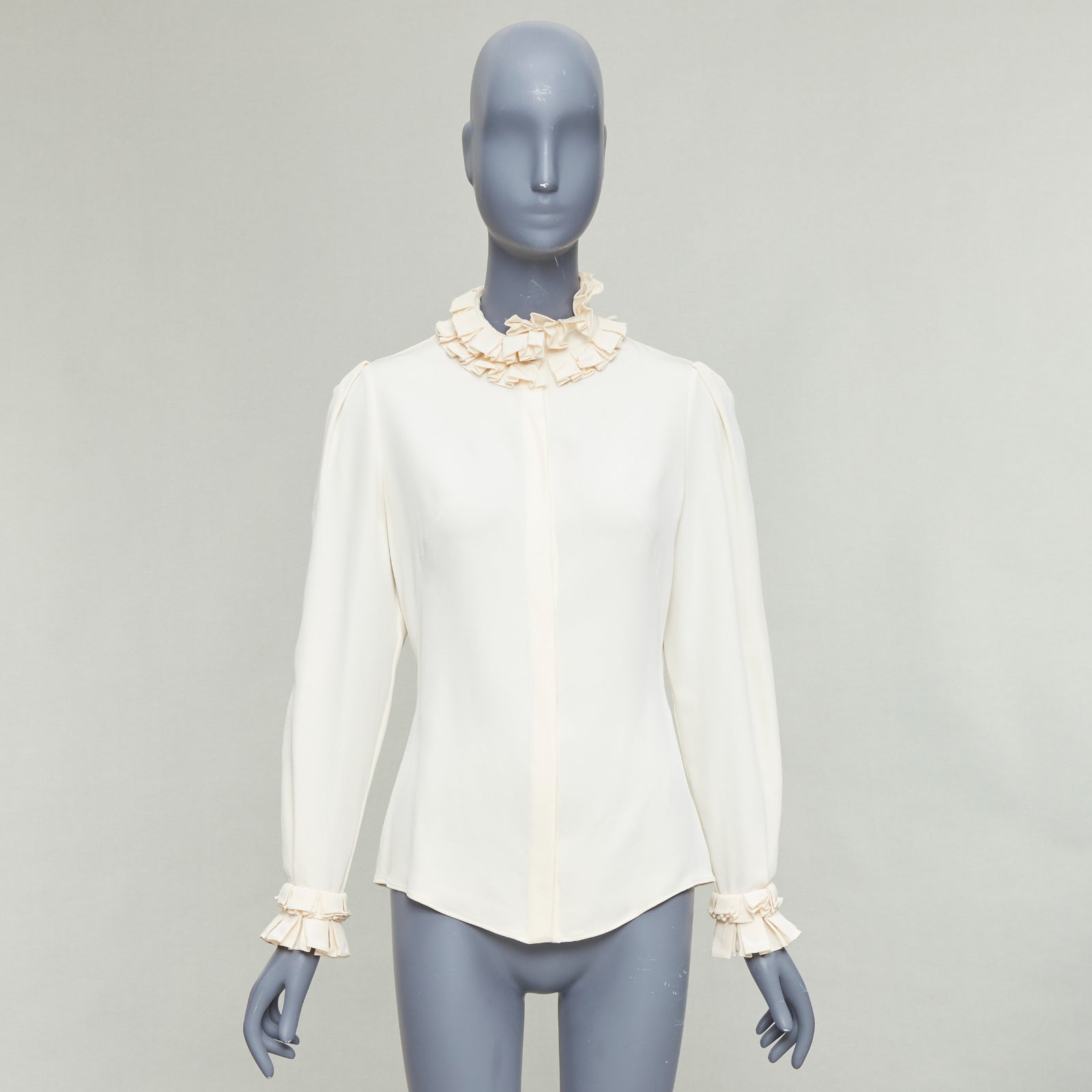 Alexander Mcqueen Victorian Darted Blouse - Image 11
