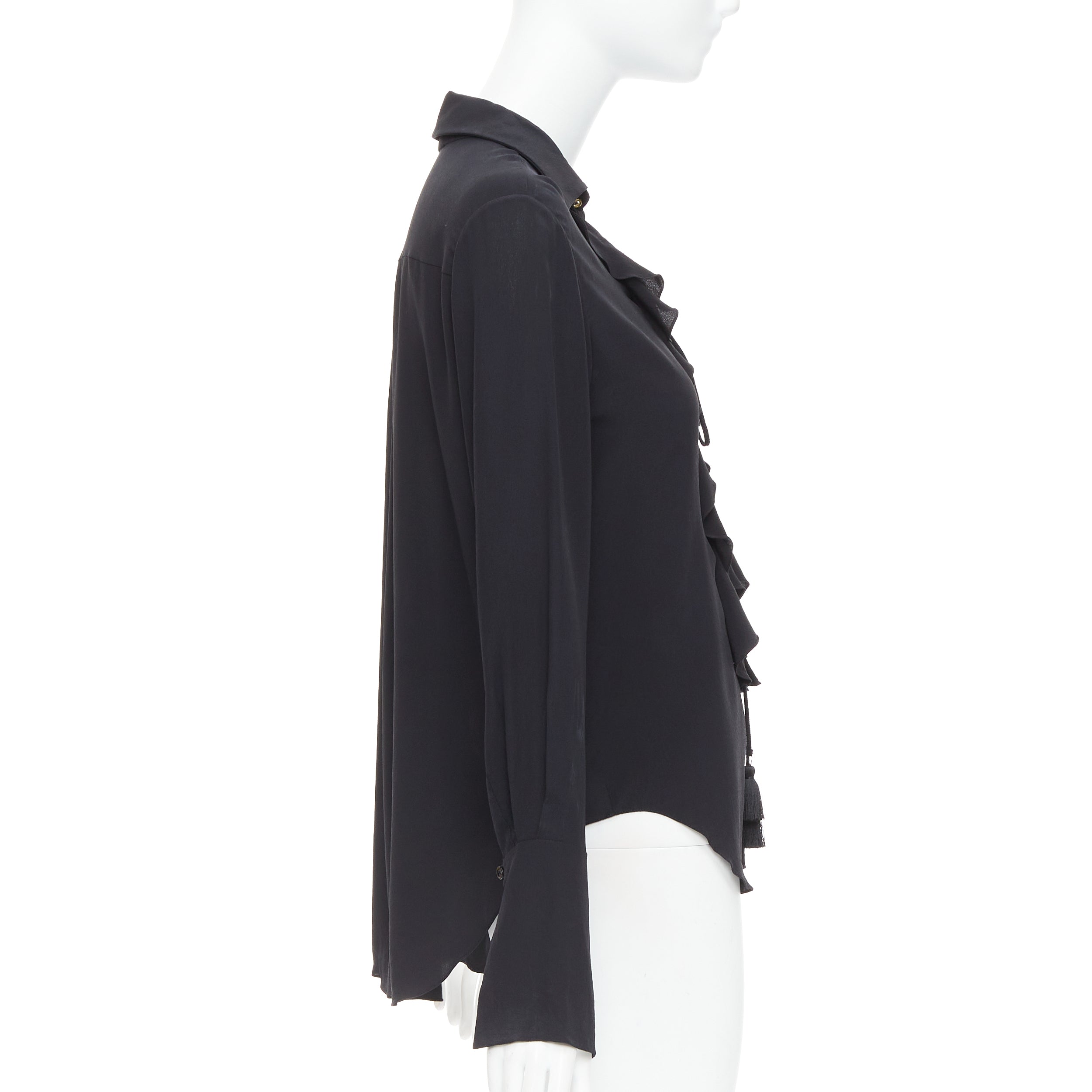 Chloe Ruffle Lace Blouse - 4