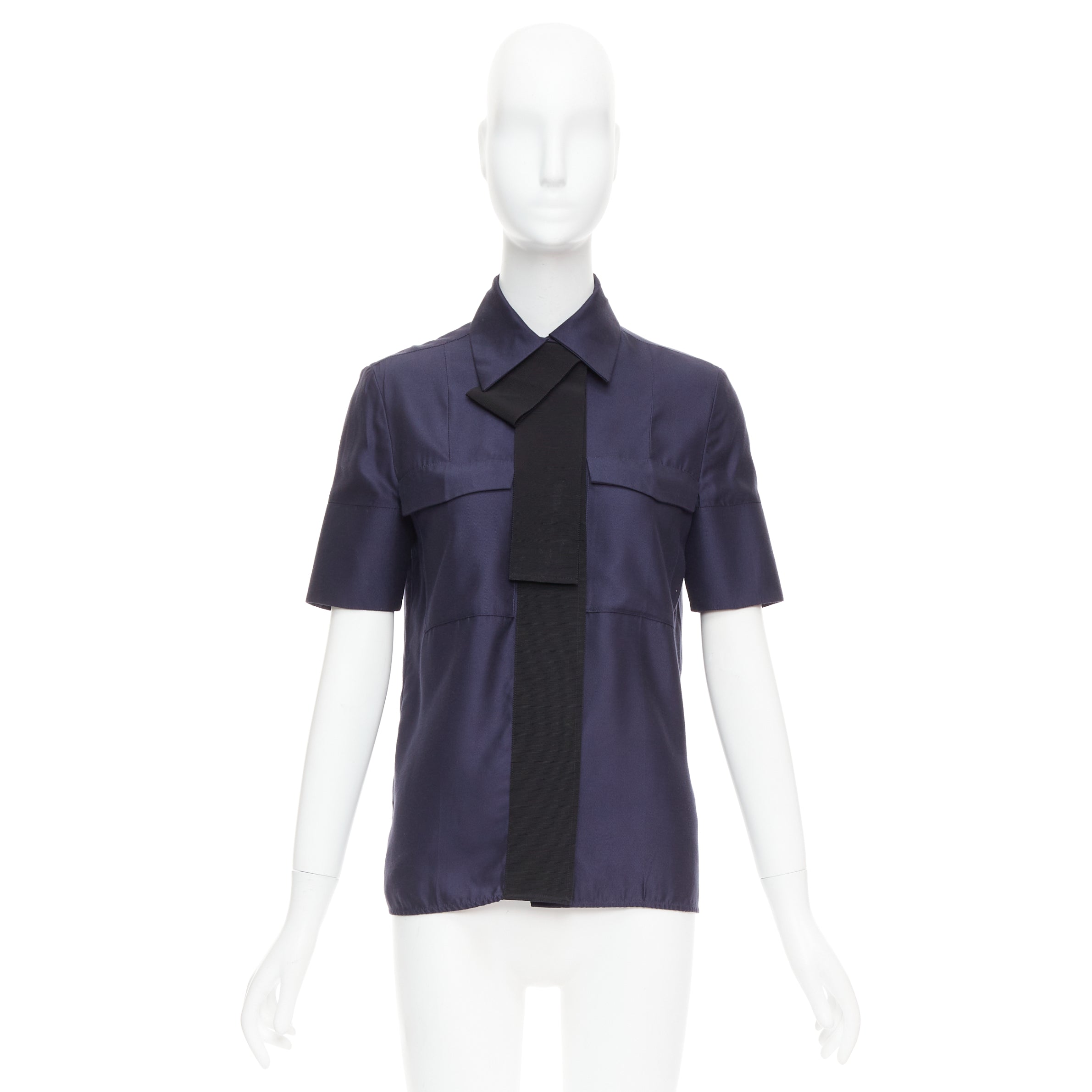 Victoria, Victoria Beckham Boxy Utility Shirt - Image 11