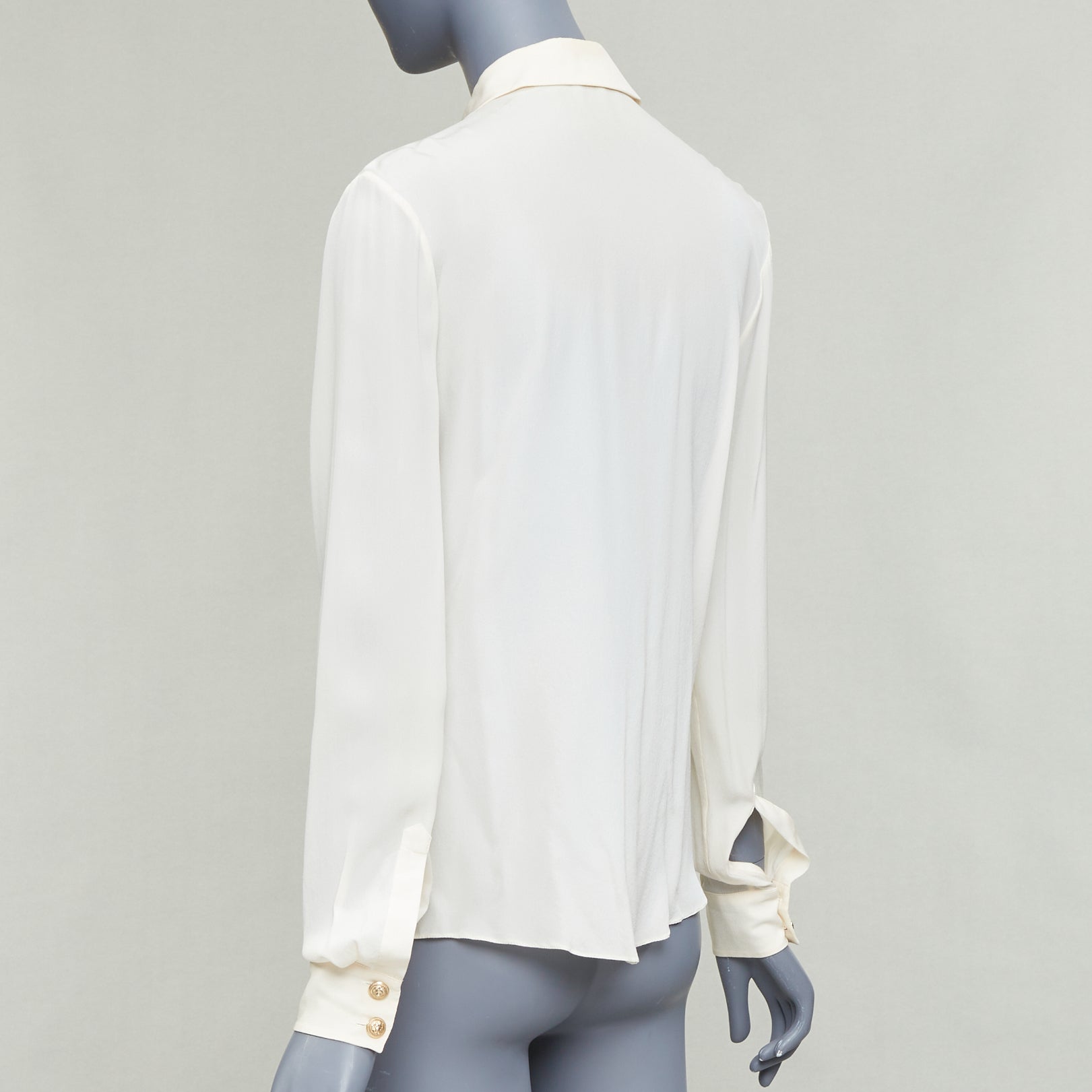 Balmain Gold Button Blouse - Detail 1