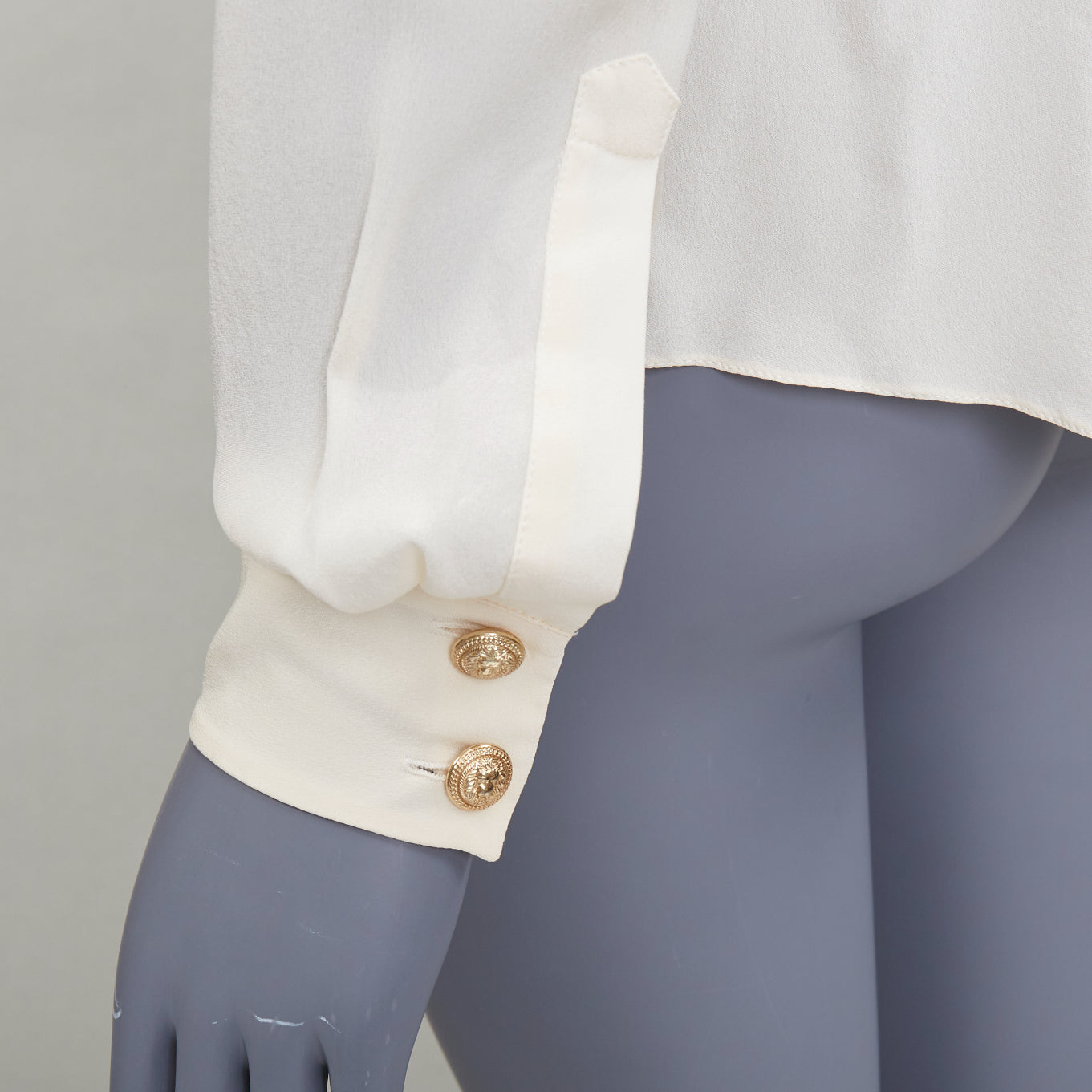 Balmain Gold Button Blouse - Detail 2