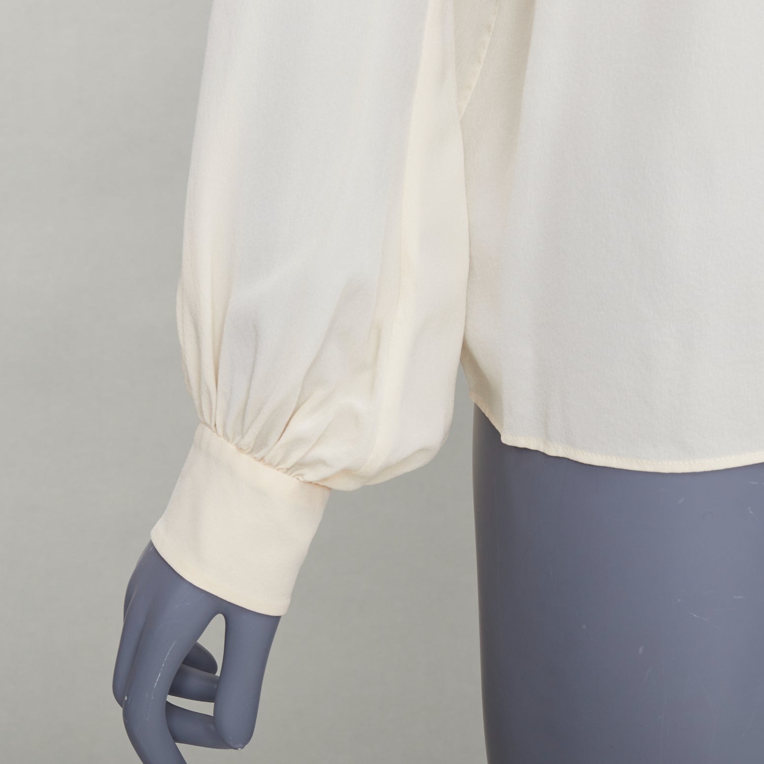 Lanvin Contrast Tie Blouse - Detail 2