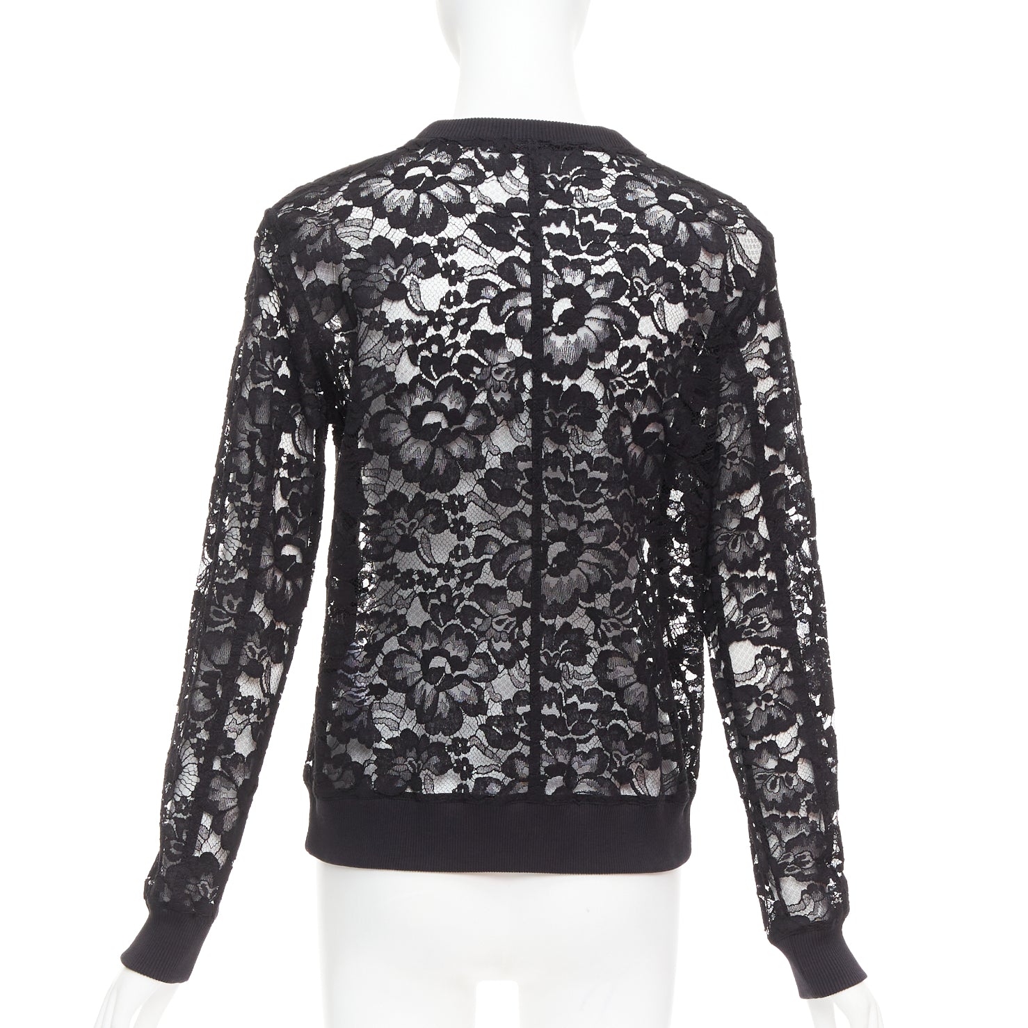 Givenchy Lace Zip Pullover - Side view