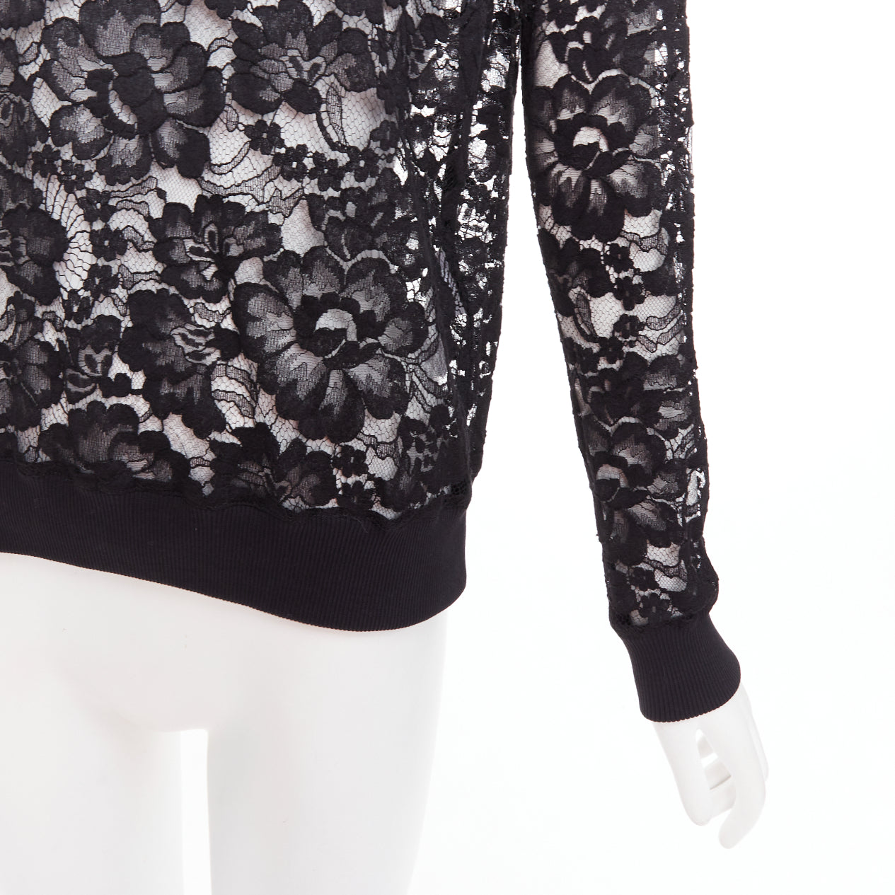 Givenchy Lace Zip Pullover - Detail 2