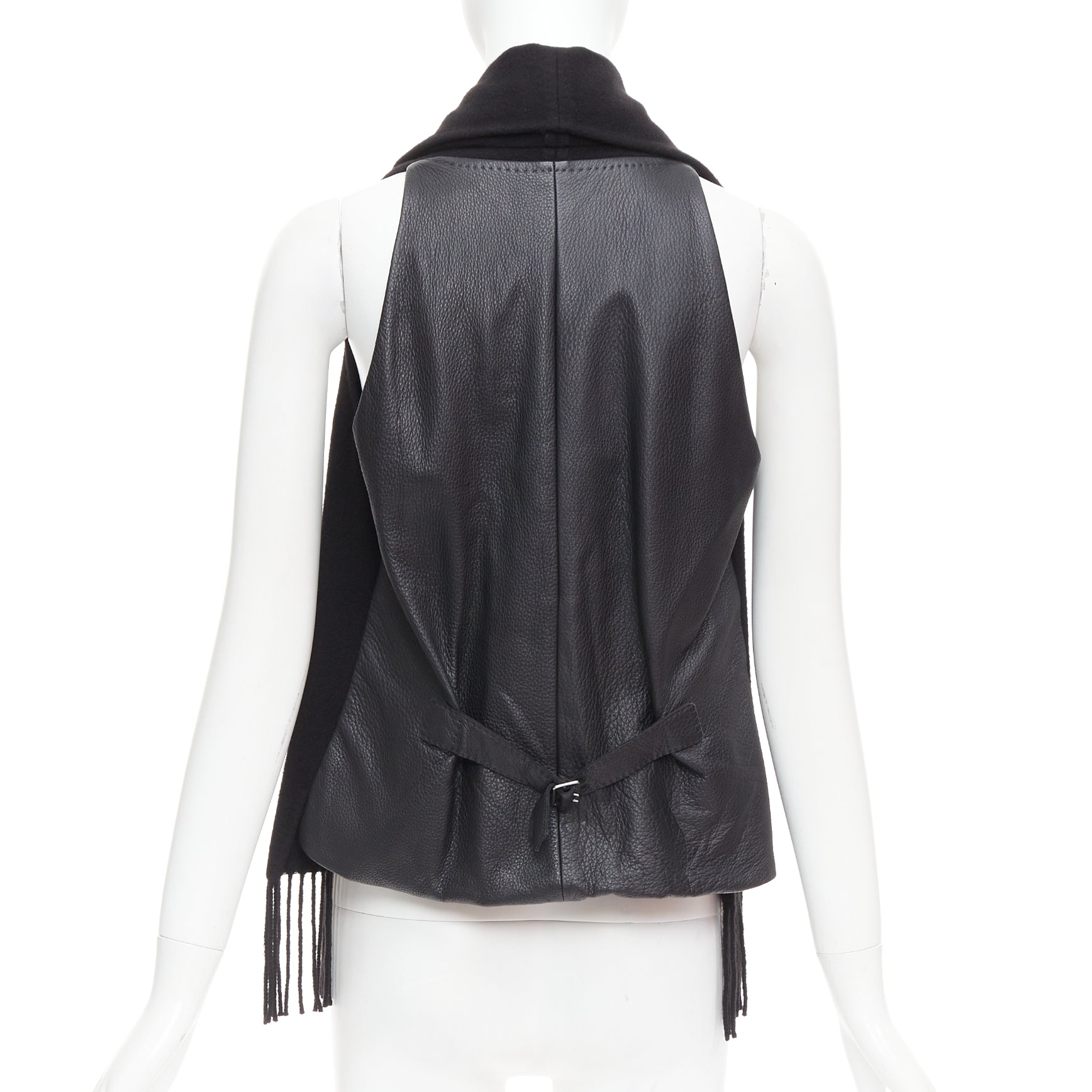 Hermès Scarf Design Vest - Back view